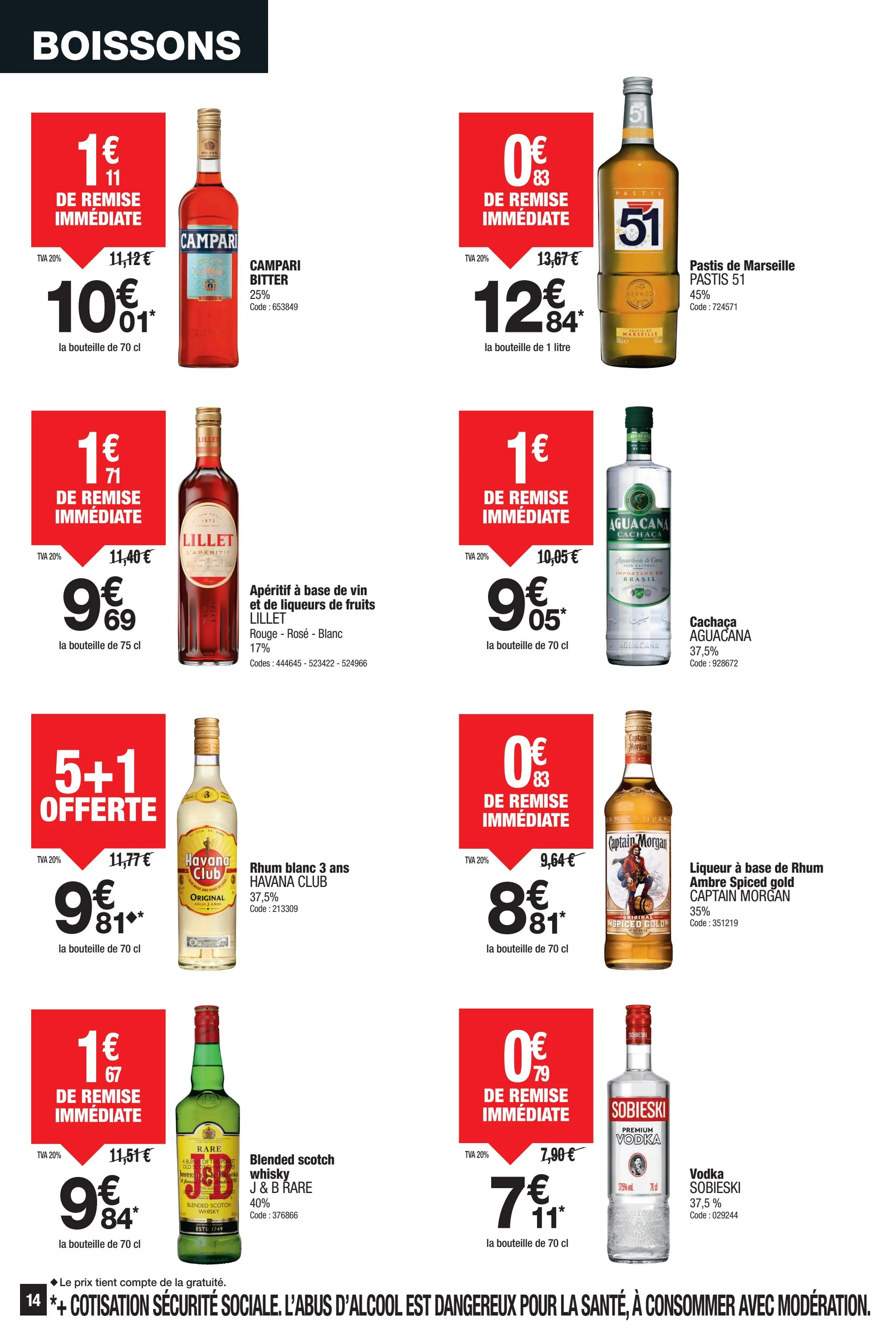 promocash - Catalogue Promocash valable du 21/08 au 30/08 - page: 14