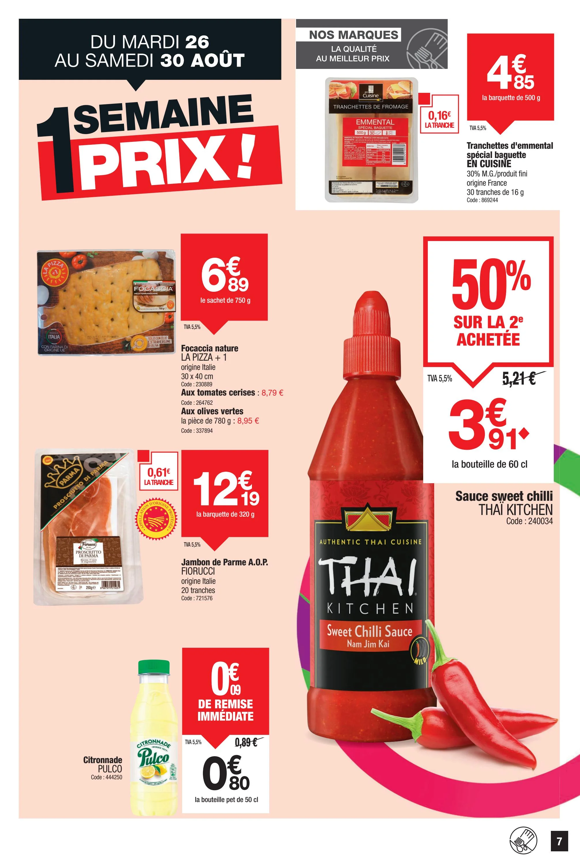 promocash - Catalogue Promocash valable du 21/08 au 30/08 - page: 7