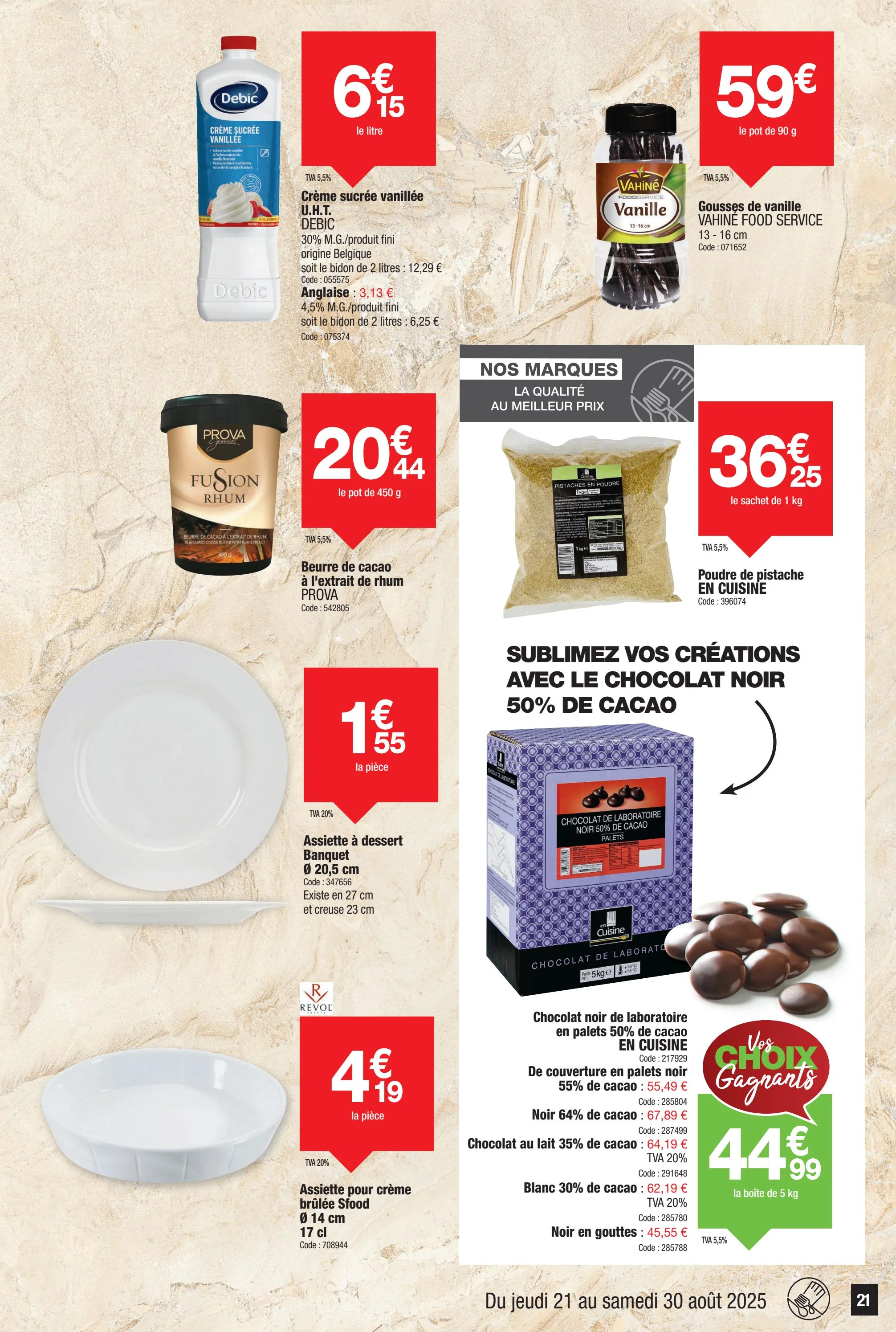 promocash - Catalogue Promocash valable du 21/08 au 30/08 - page: 21