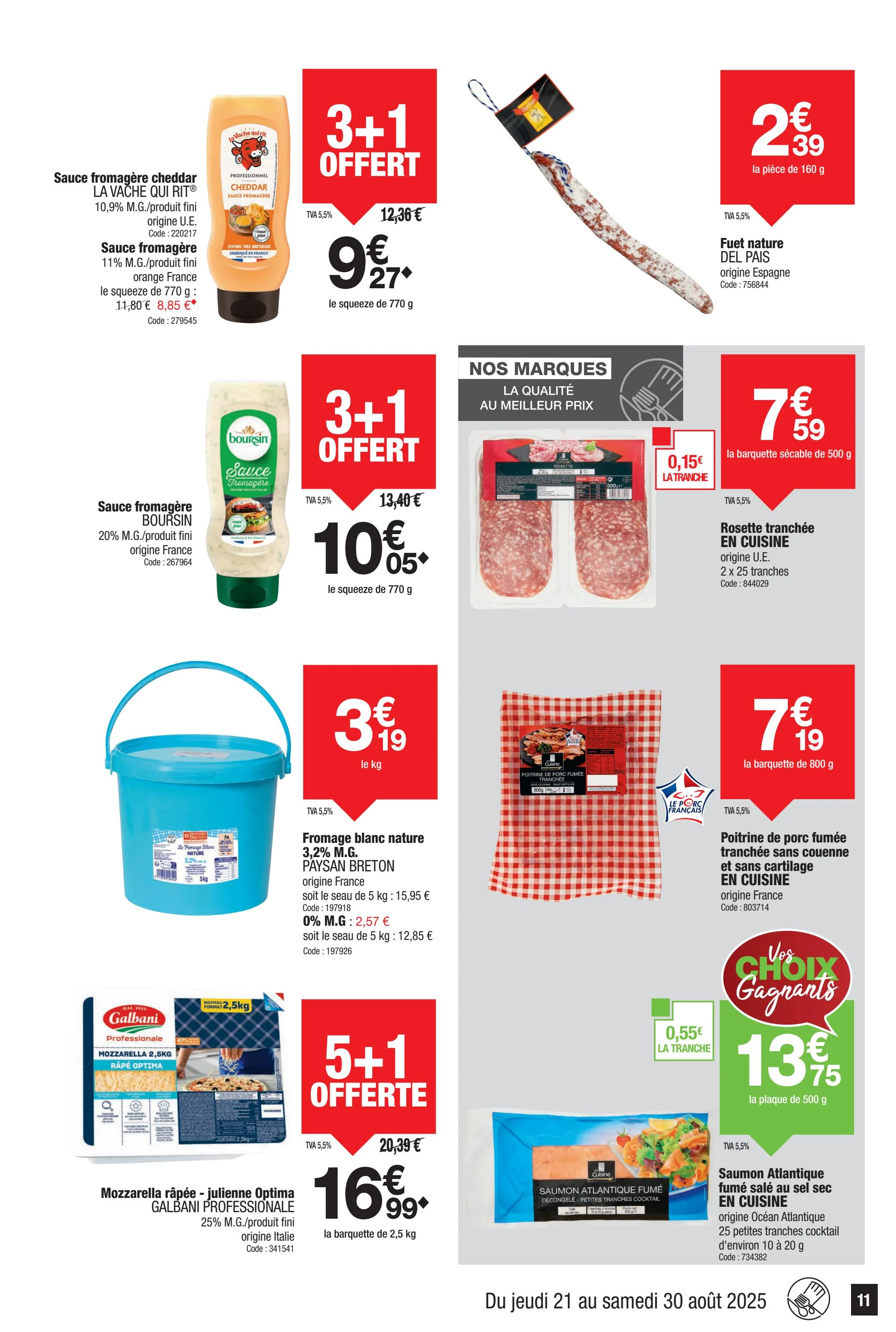 promocash - Catalogue Promocash valable du 21/08 au 30/08 - page: 11