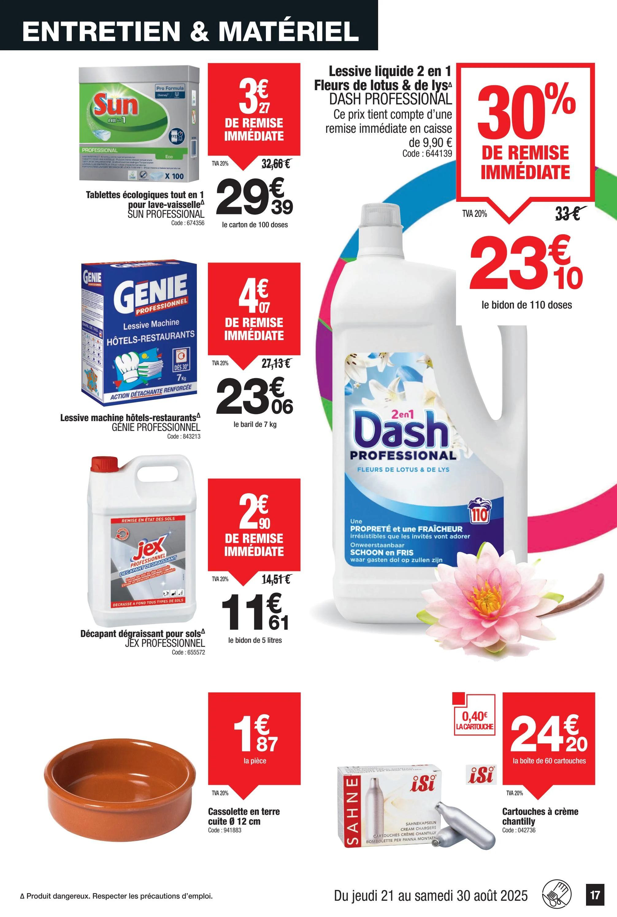 promocash - Catalogue Promocash valable du 21/08 au 30/08 - page: 17