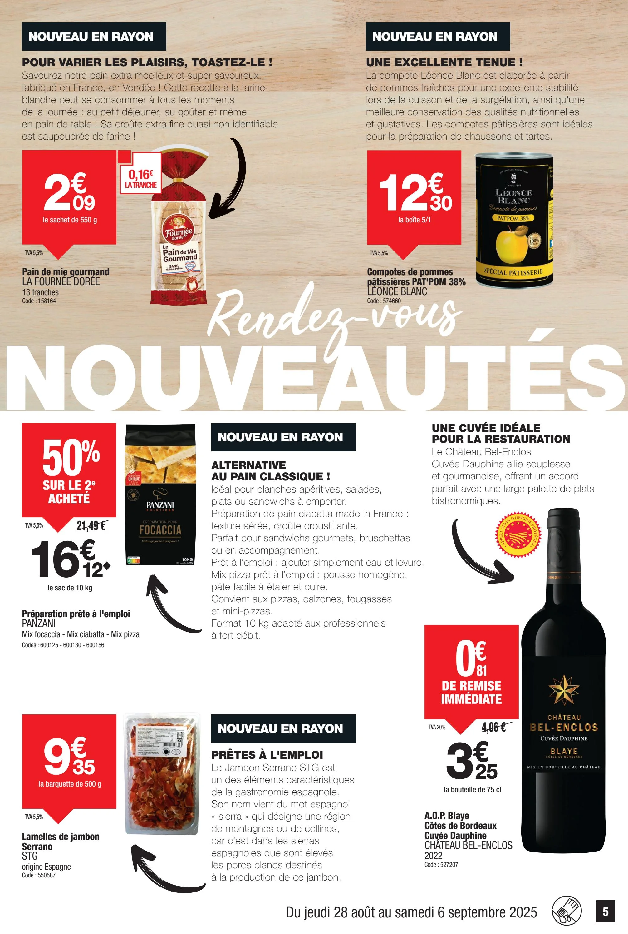 promocash - Catalogue Promocash valable du 28/08 au 06/09 - page: 5