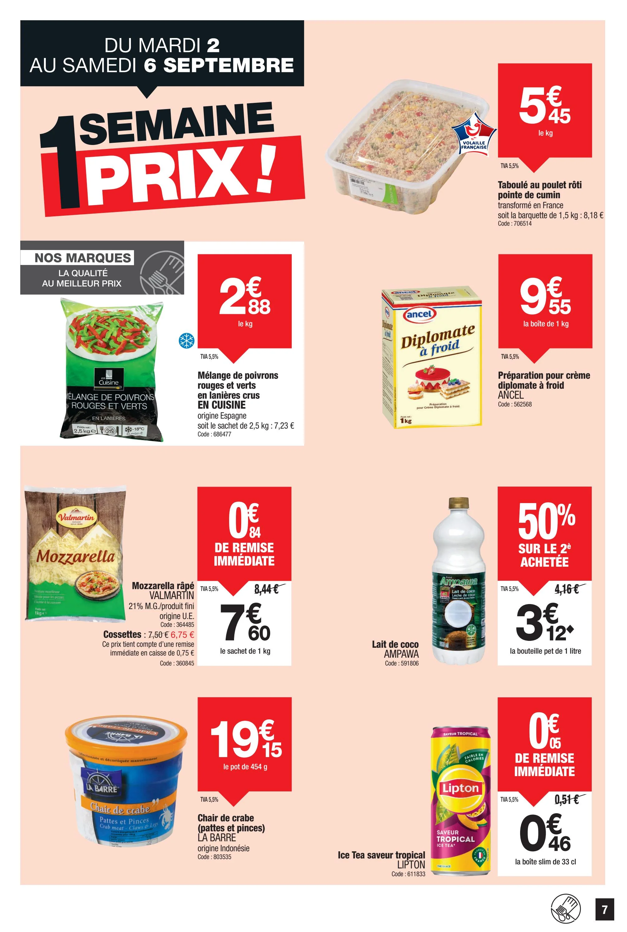 promocash - Catalogue Promocash valable du 28/08 au 06/09 - page: 7