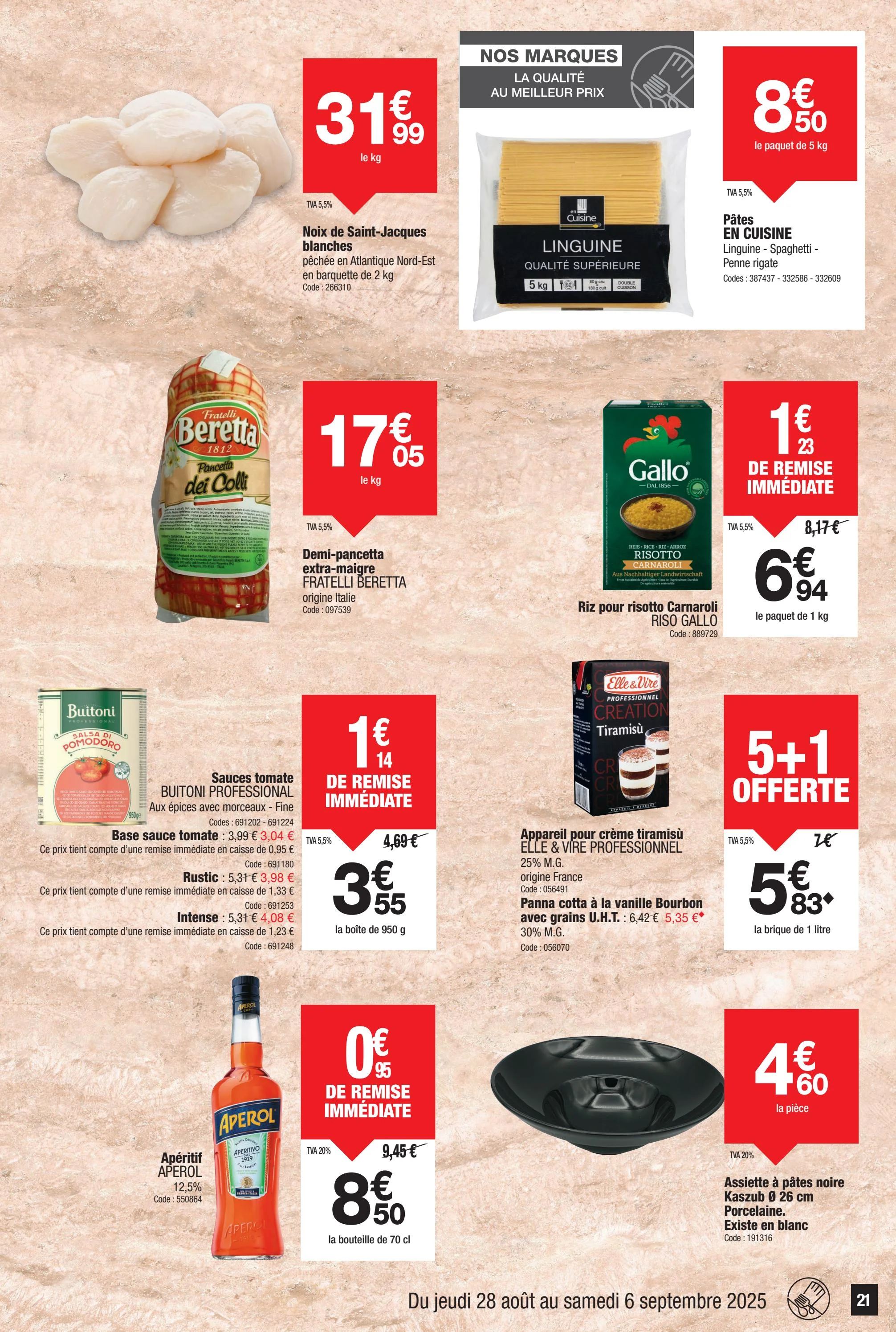 promocash - Catalogue Promocash valable du 28/08 au 06/09 - page: 21