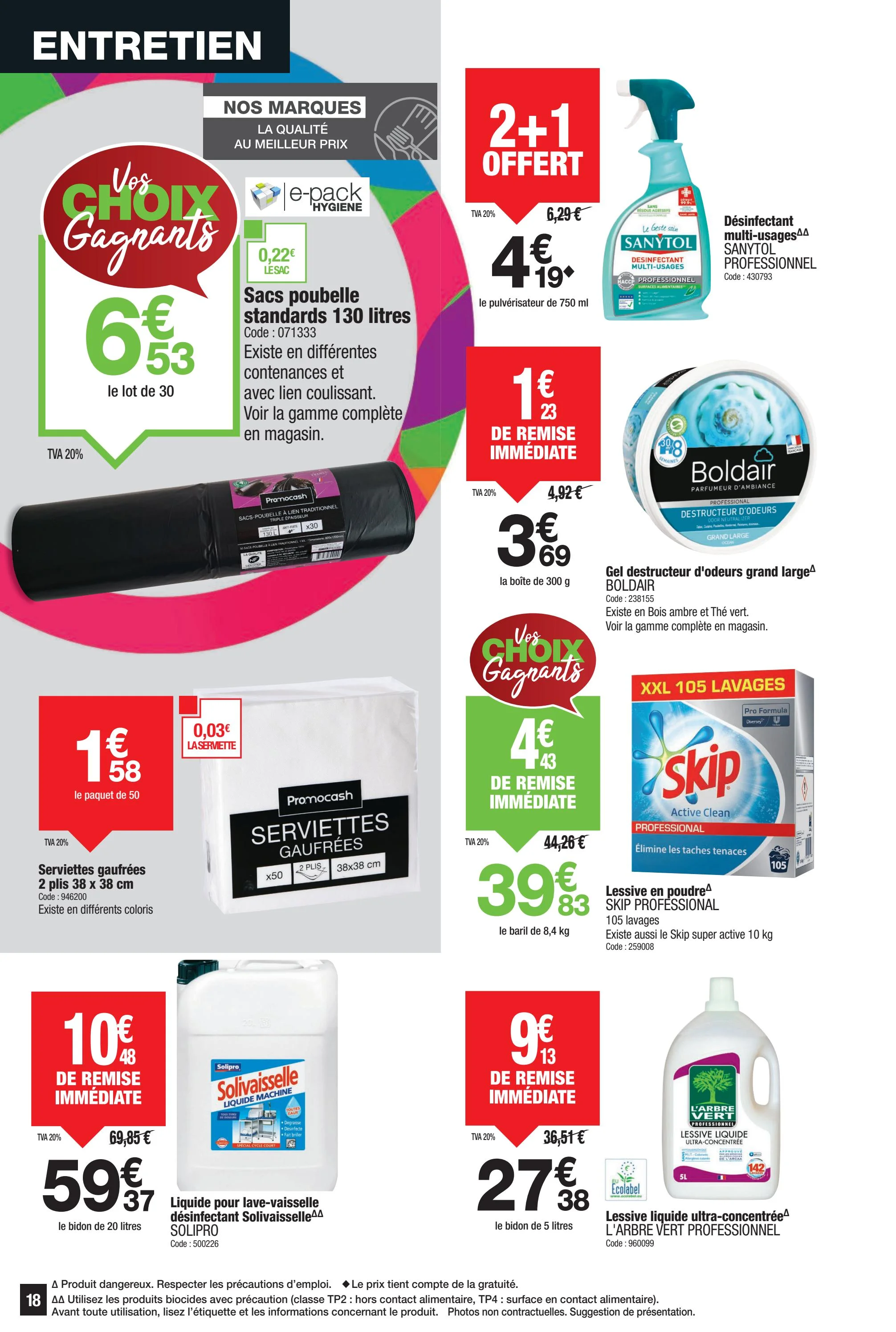 promocash - Catalogue Promocash valable du 28/08 au 06/09 - page: 18