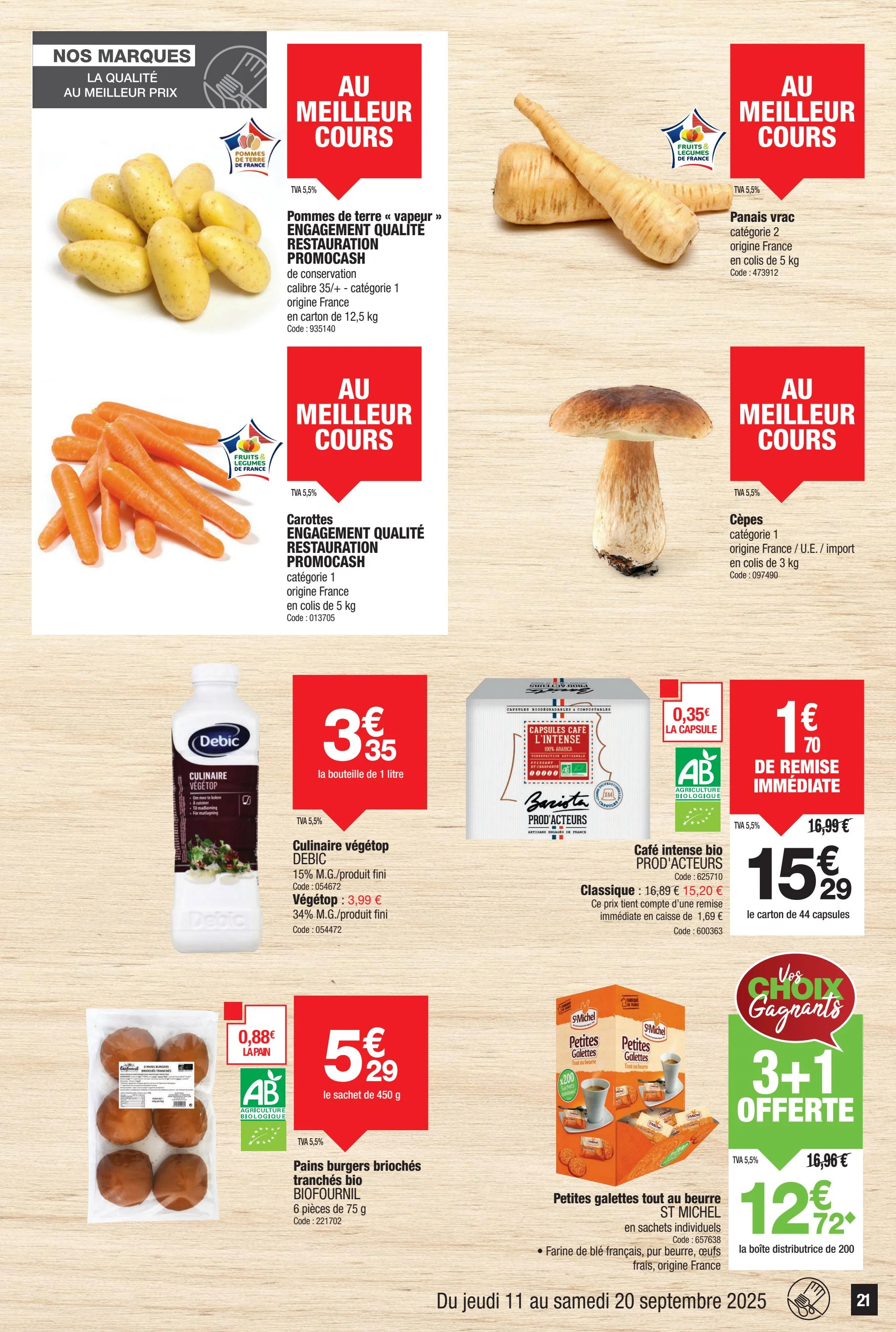 promocash - Catalogue Promocash valable du 11/09 au 20/09 - page: 21