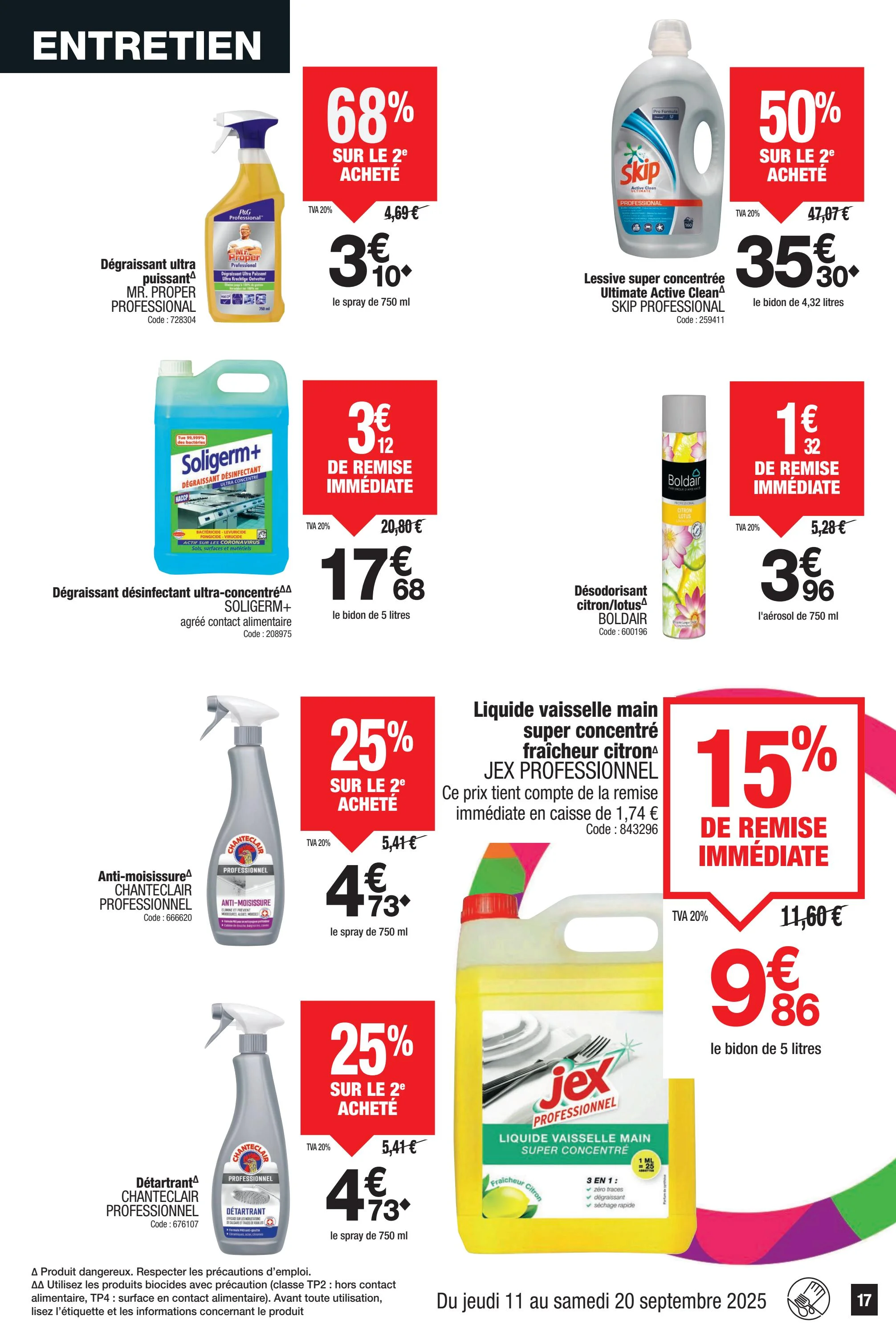 promocash - Catalogue Promocash valable du 11/09 au 20/09 - page: 17