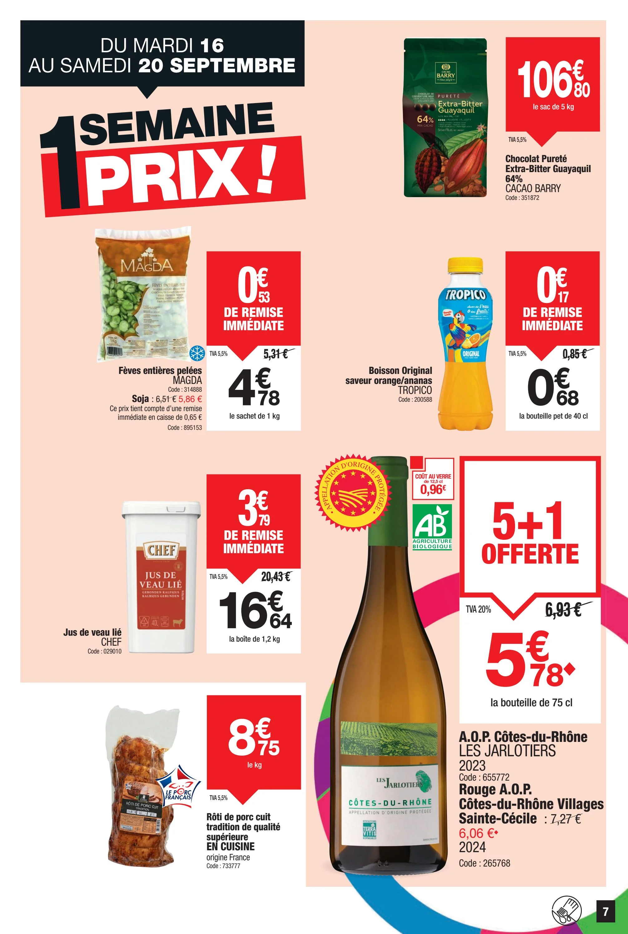 promocash - Catalogue Promocash valable du 11/09 au 20/09 - page: 7