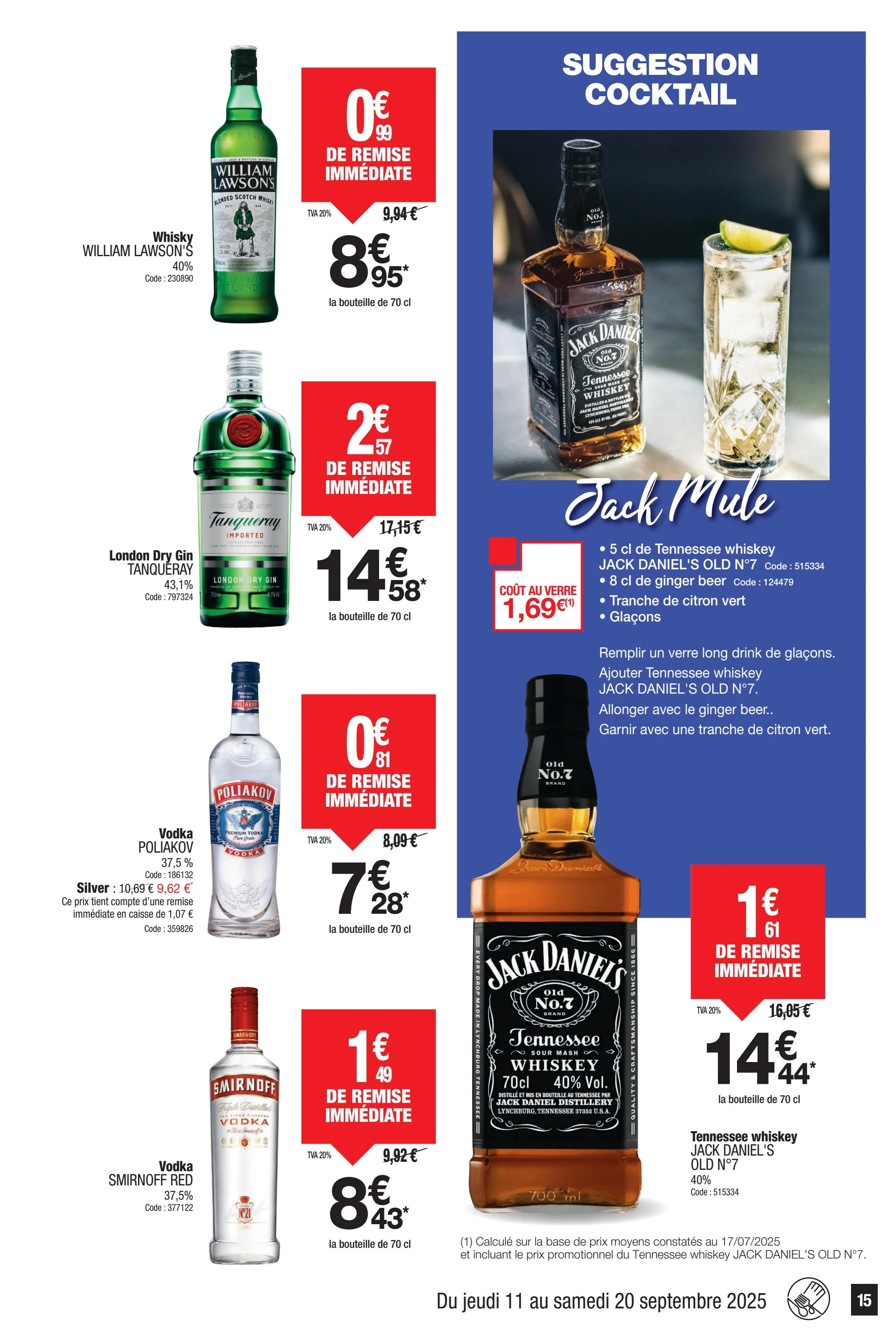 promocash - Catalogue Promocash valable du 11/09 au 20/09 - page: 15