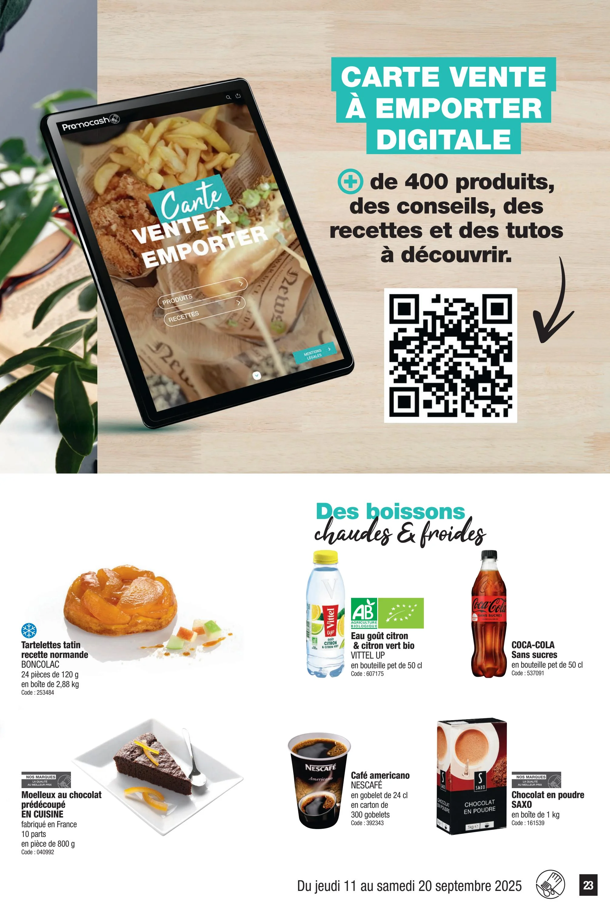 promocash - Catalogue Promocash valable du 11/09 au 20/09 - page: 23