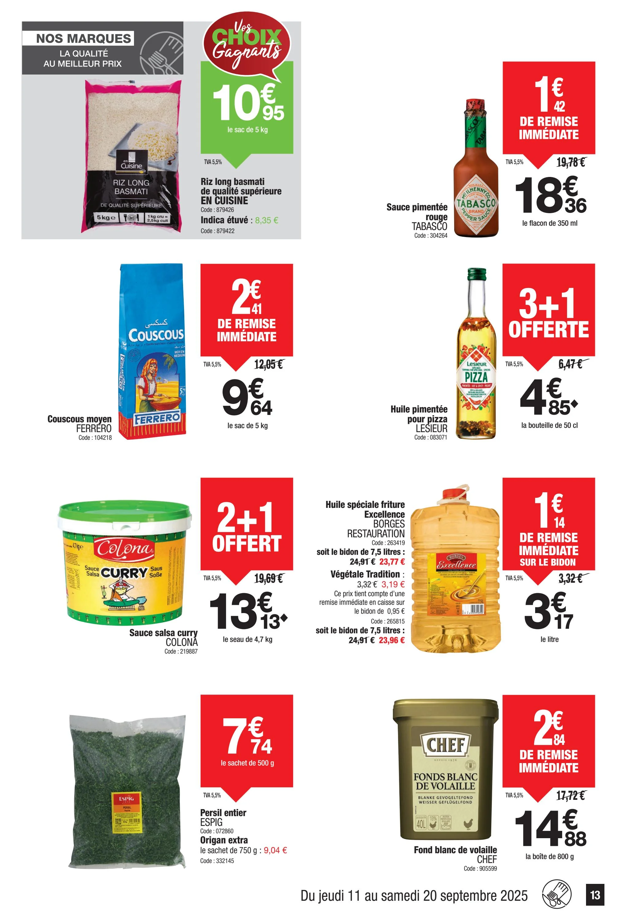 promocash - Catalogue Promocash valable du 11/09 au 20/09 - page: 13