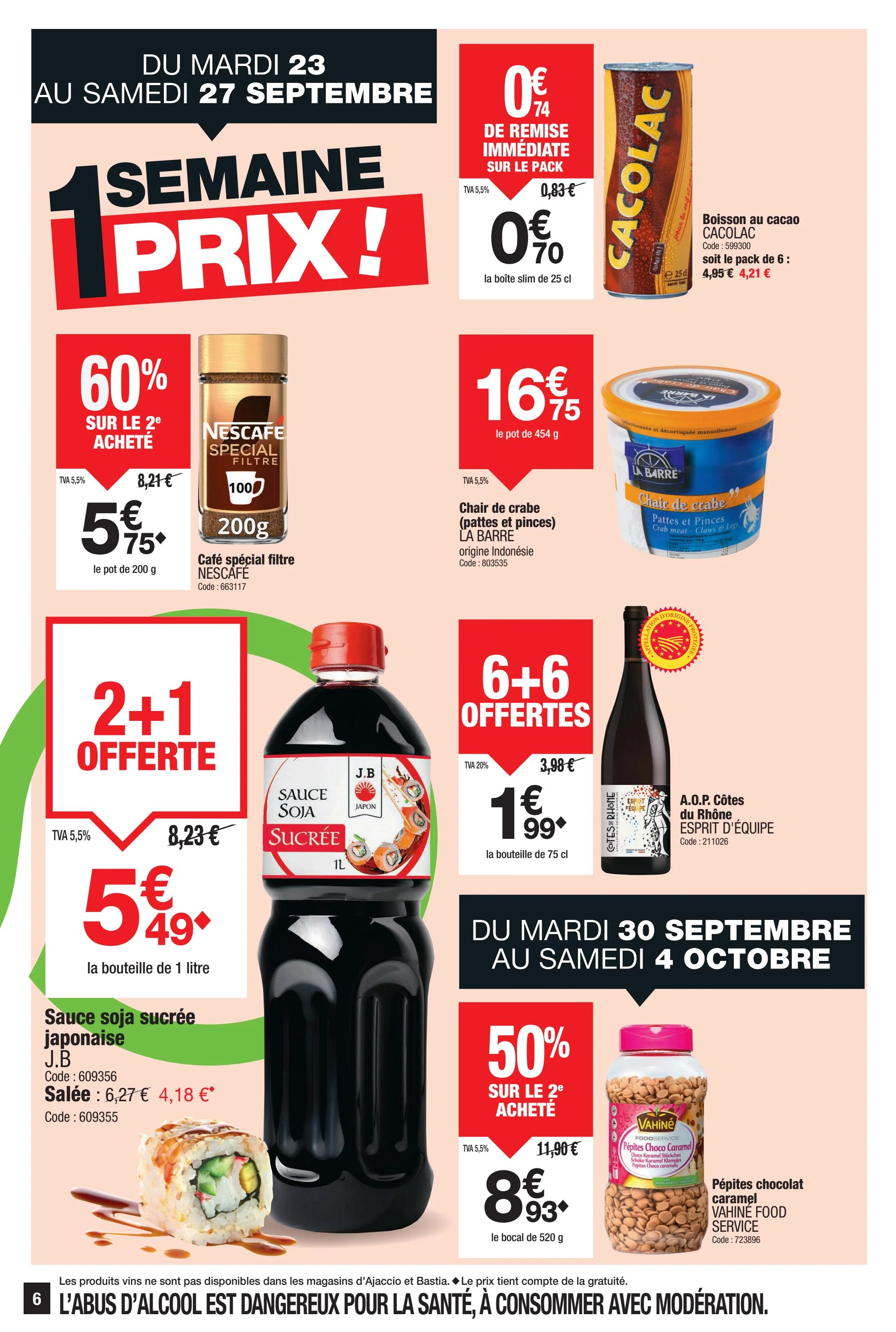 promocash - Catalogue Promocash valable du 25/09 au 04/10 - page: 6