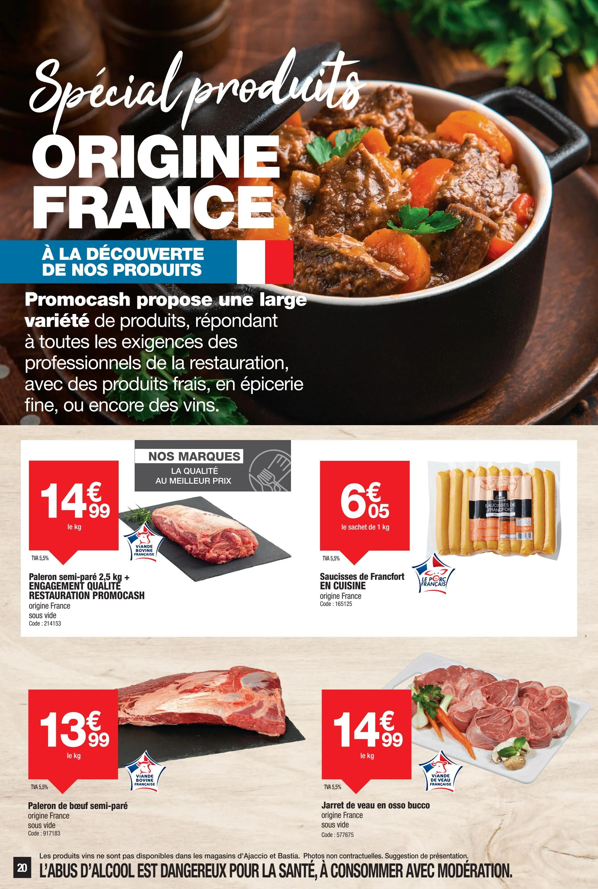 promocash - Catalogue Promocash valable du 25/09 au 04/10 - page: 20