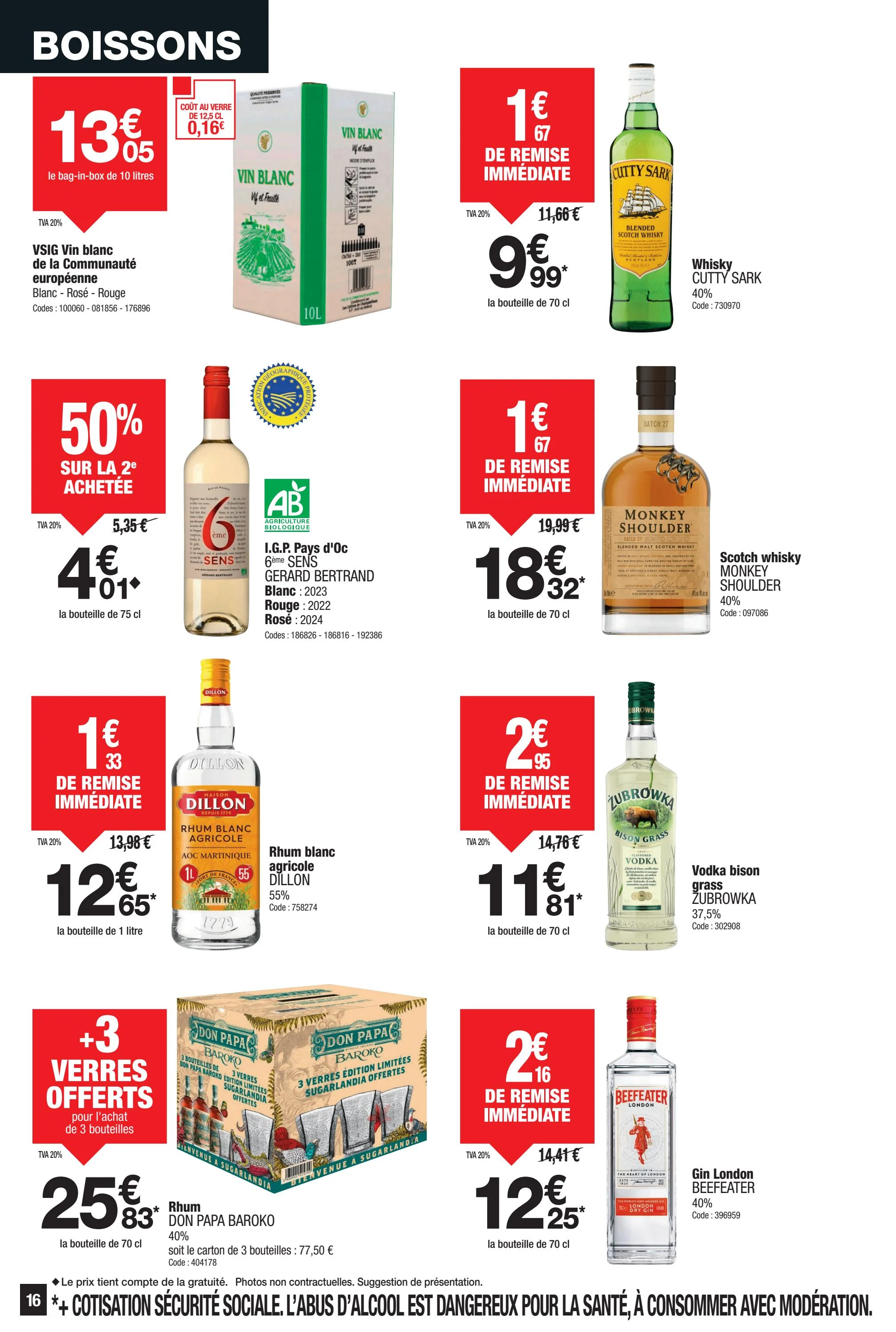 promocash - Catalogue Promocash valable du 25/09 au 04/10 - page: 16
