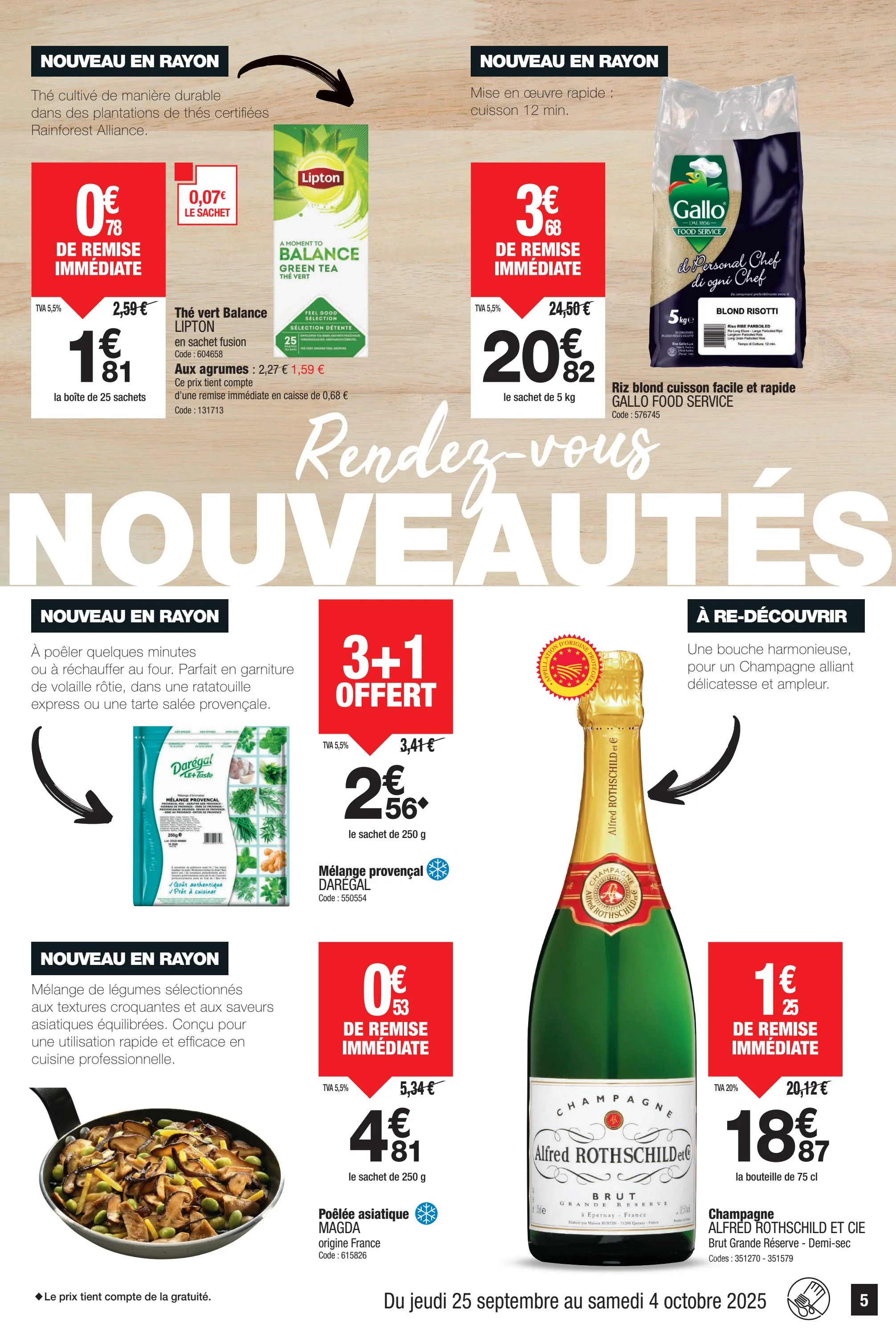promocash - Catalogue Promocash valable du 25/09 au 04/10 - page: 5