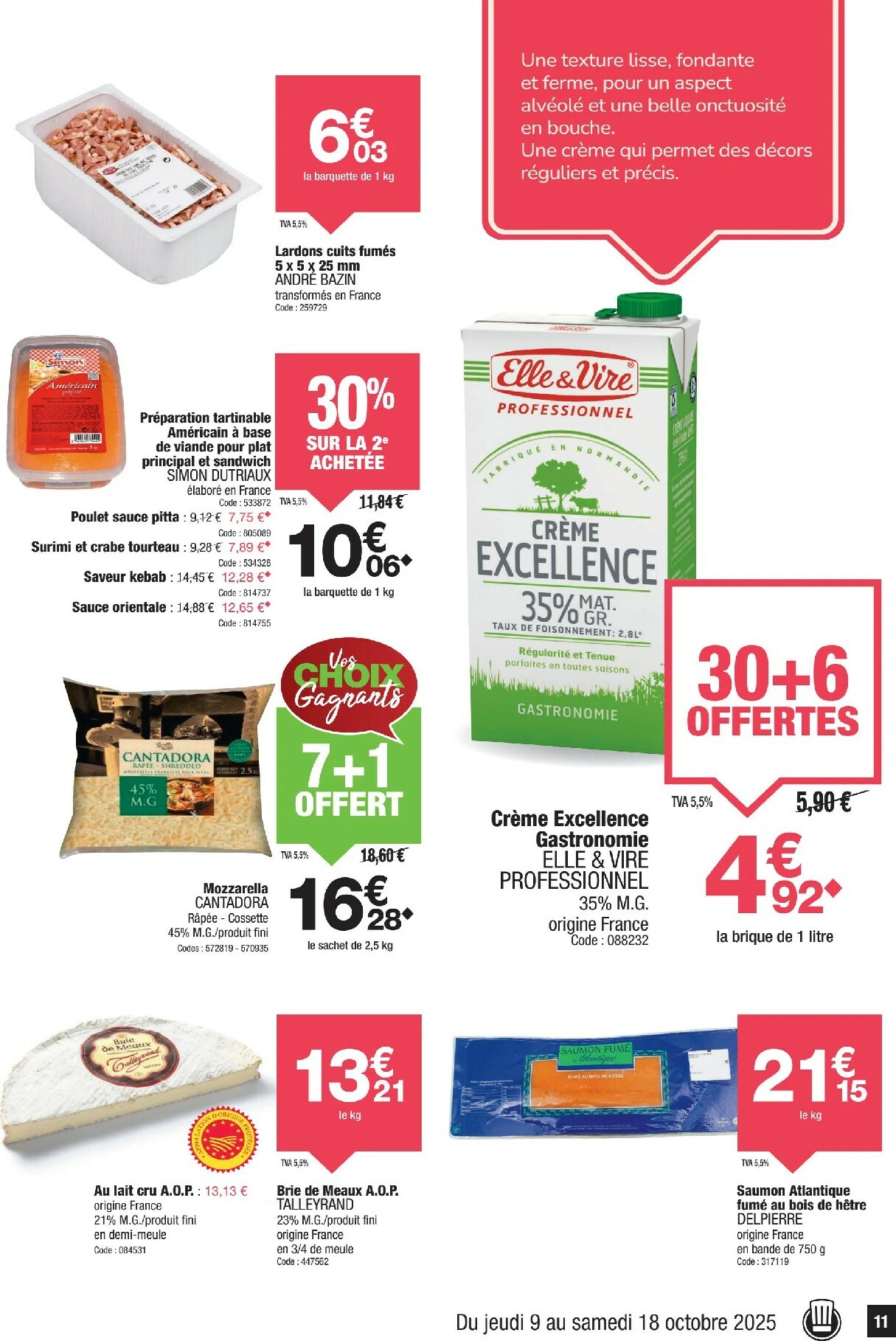 promocash - Catalogue Promocash valable du 09/10 au 18/10 - page: 11
