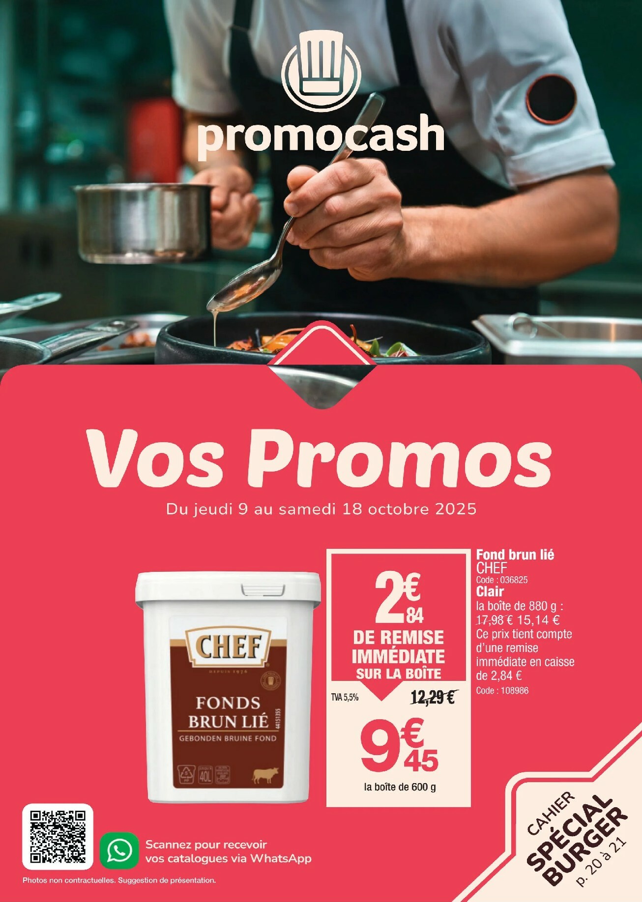 promocash - Catalogue Promocash valable du 09/10 au 18/10