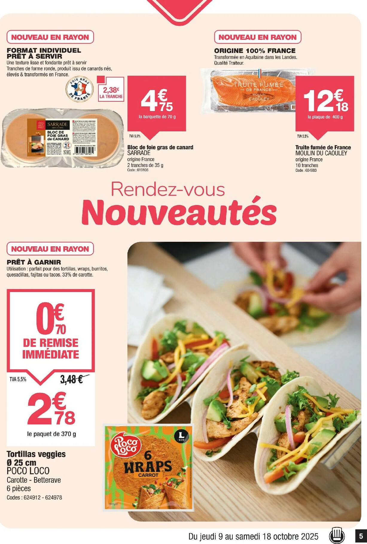 promocash - Catalogue Promocash valable du 09/10 au 18/10 - page: 5