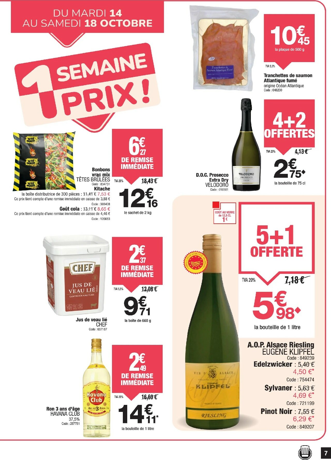 promocash - Catalogue Promocash valable du 09/10 au 18/10 - page: 7