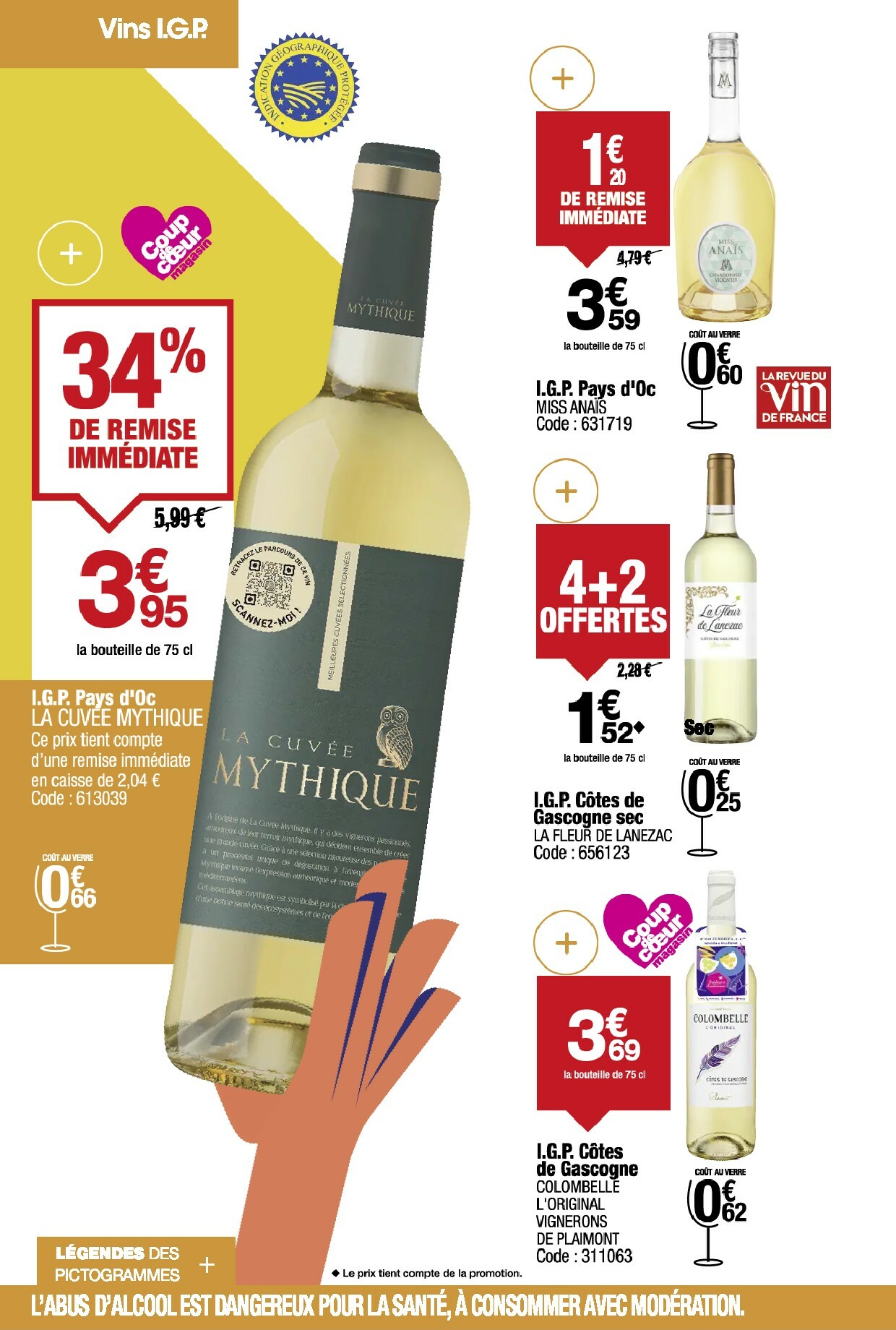 promocash - Catalogue Promocash - Sélection Vins valable du 11/09 au 11/10 - page: 64