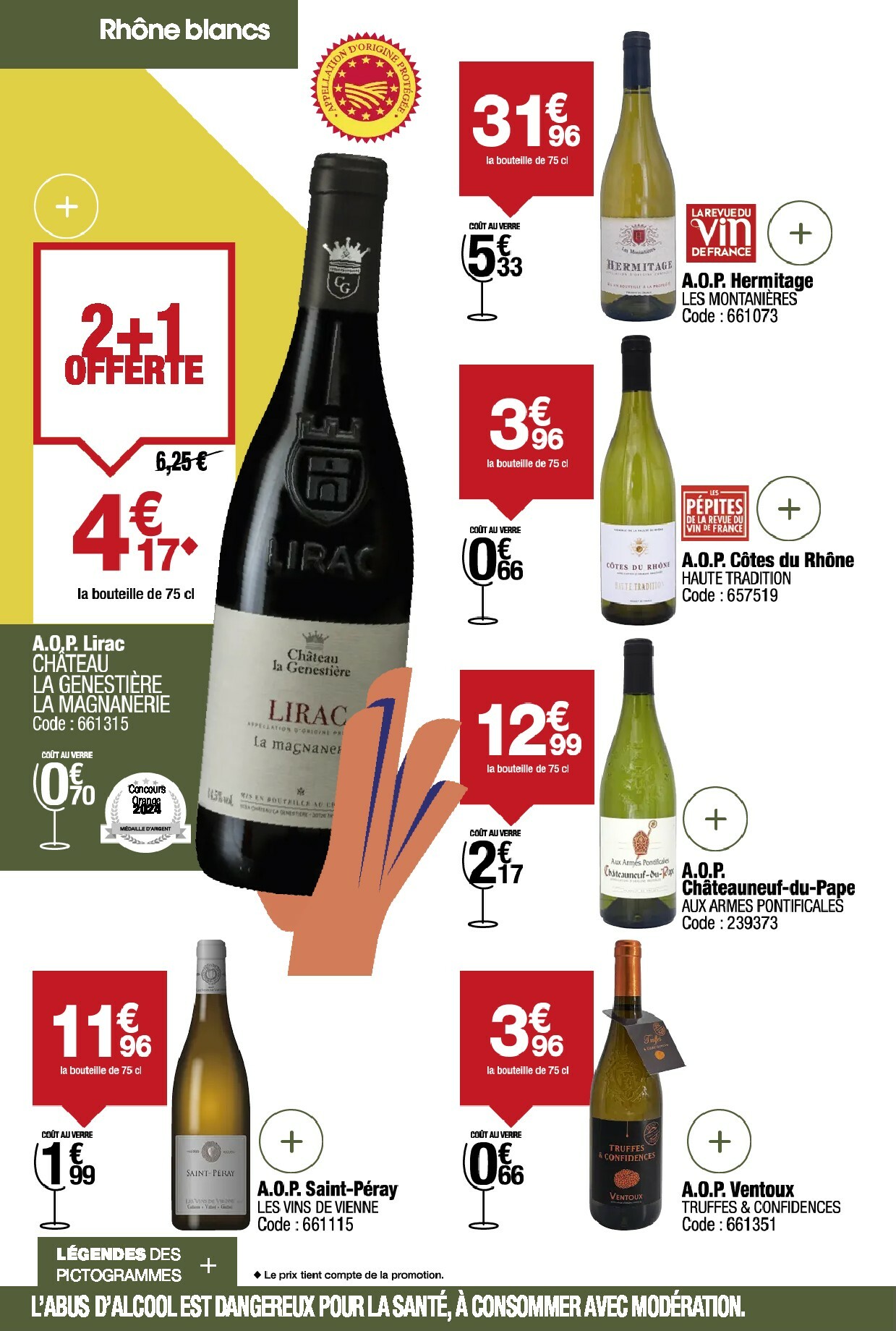 promocash - Catalogue Promocash - Sélection Vins valable du 11/09 au 11/10 - page: 47