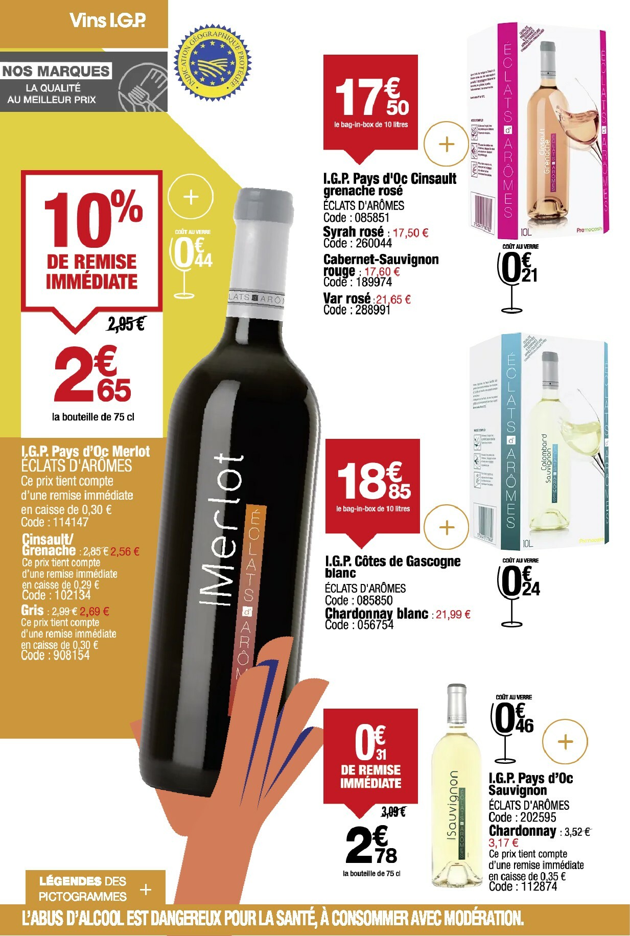 promocash - Catalogue Promocash - Sélection Vins valable du 11/09 au 11/10 - page: 66