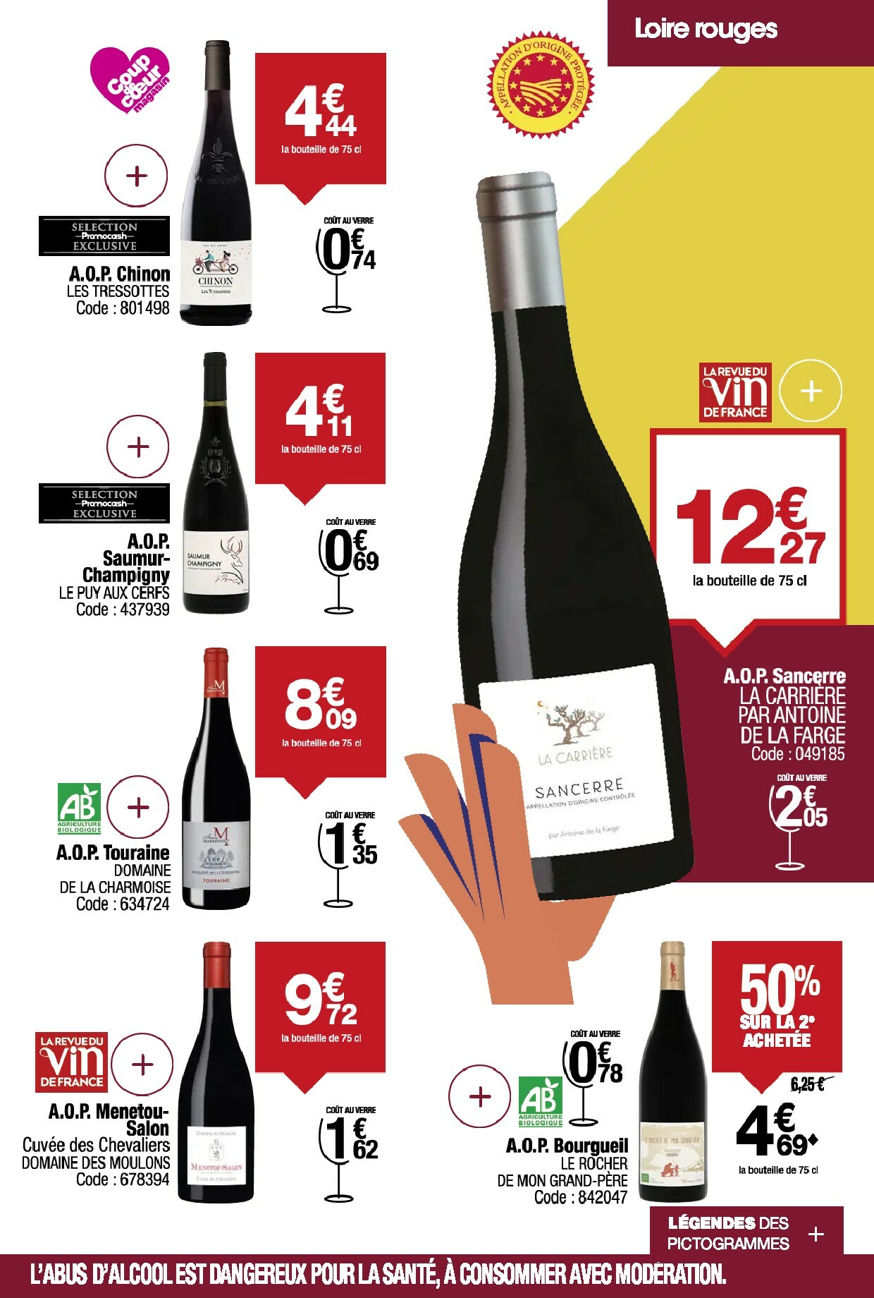 promocash - Catalogue Promocash - Sélection Vins valable du 11/09 au 11/10 - page: 19