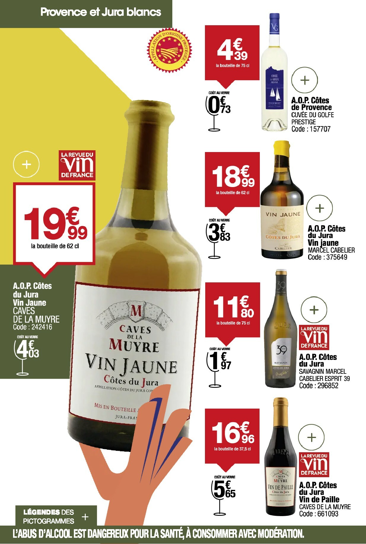 promocash - Catalogue Promocash - Sélection Vins valable du 11/09 au 11/10 - page: 45