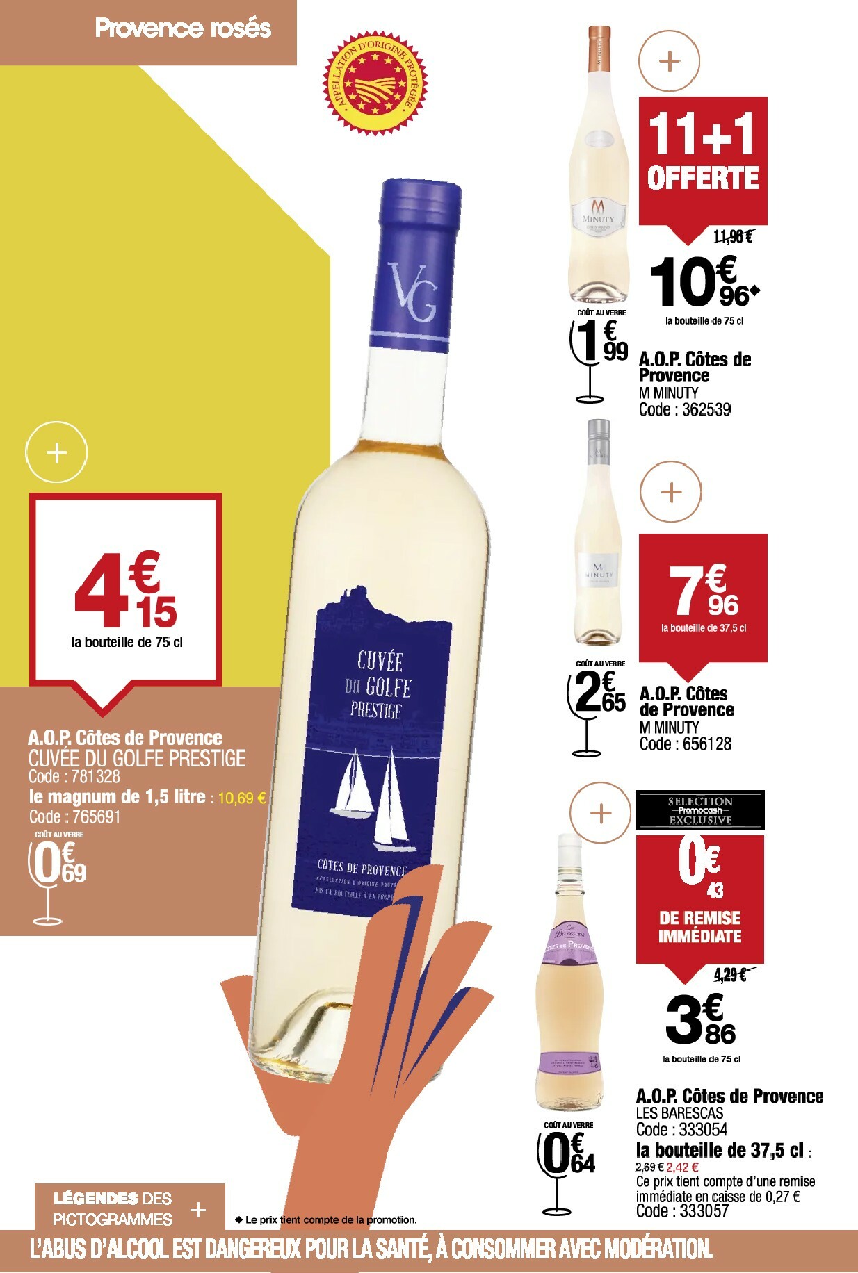 promocash - Catalogue Promocash - Sélection Vins valable du 11/09 au 11/10 - page: 52