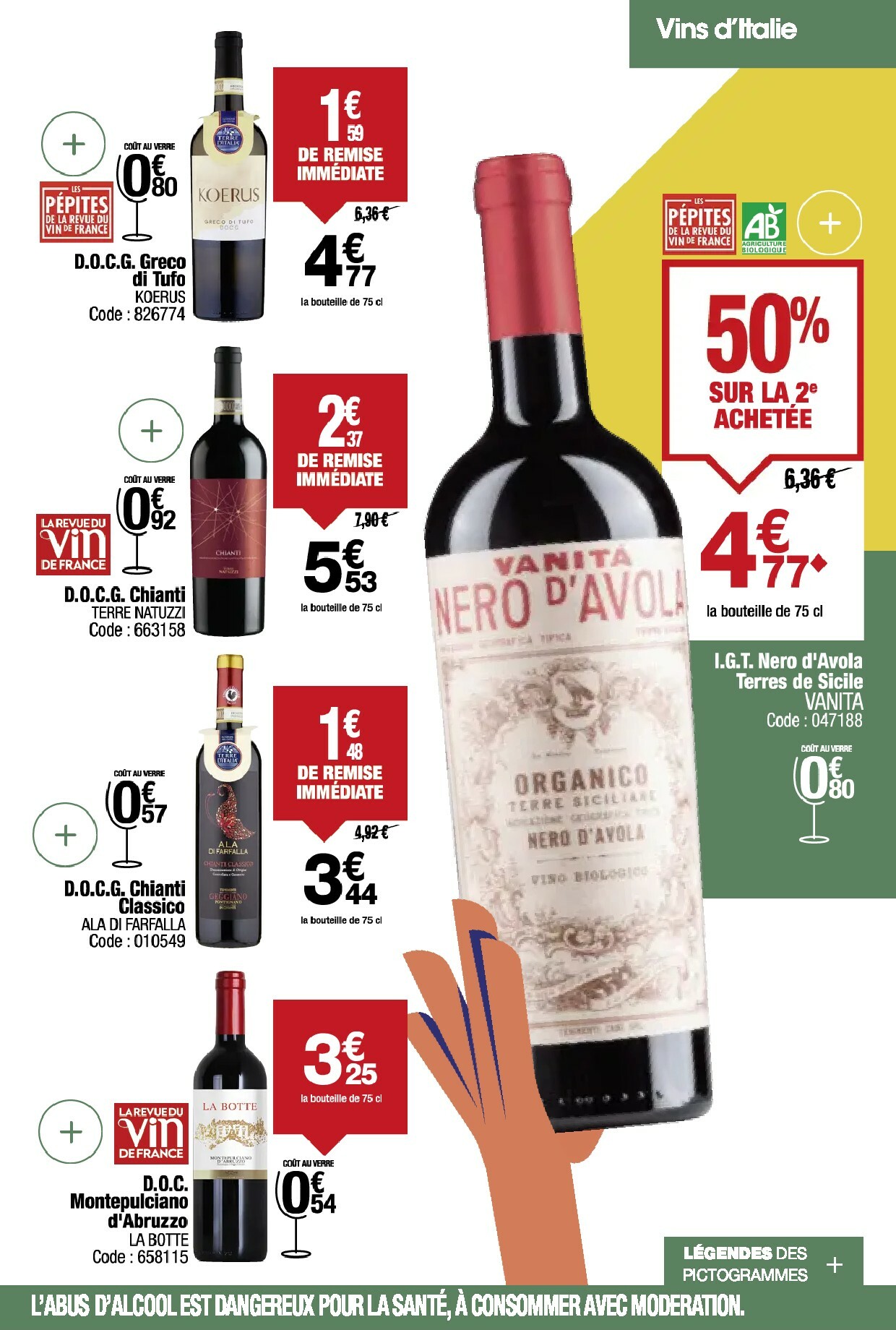 promocash - Catalogue Promocash - Sélection Vins valable du 11/09 au 11/10 - page: 63