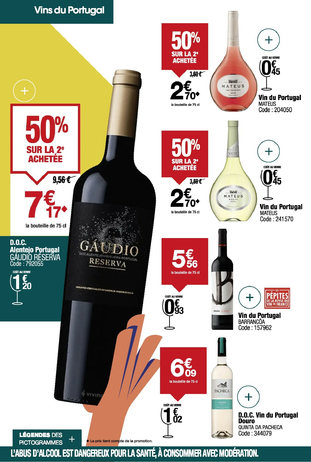 promocash - Catalogue Promocash - Sélection Vins valable du 11/09 au 11/10 - page: 60