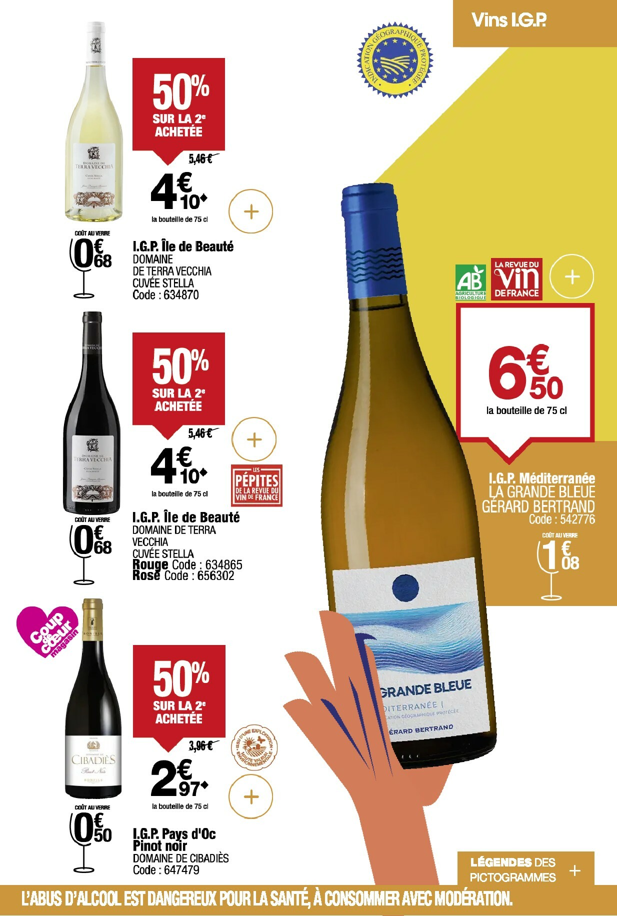 promocash - Catalogue Promocash - Sélection Vins valable du 11/09 au 11/10 - page: 65