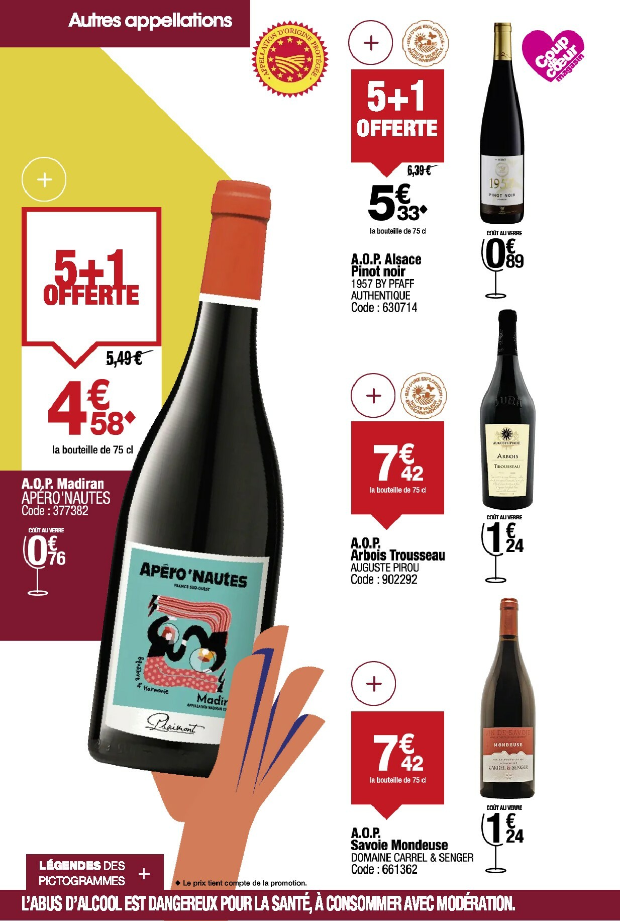 promocash - Catalogue Promocash - Sélection Vins valable du 11/09 au 11/10 - page: 20