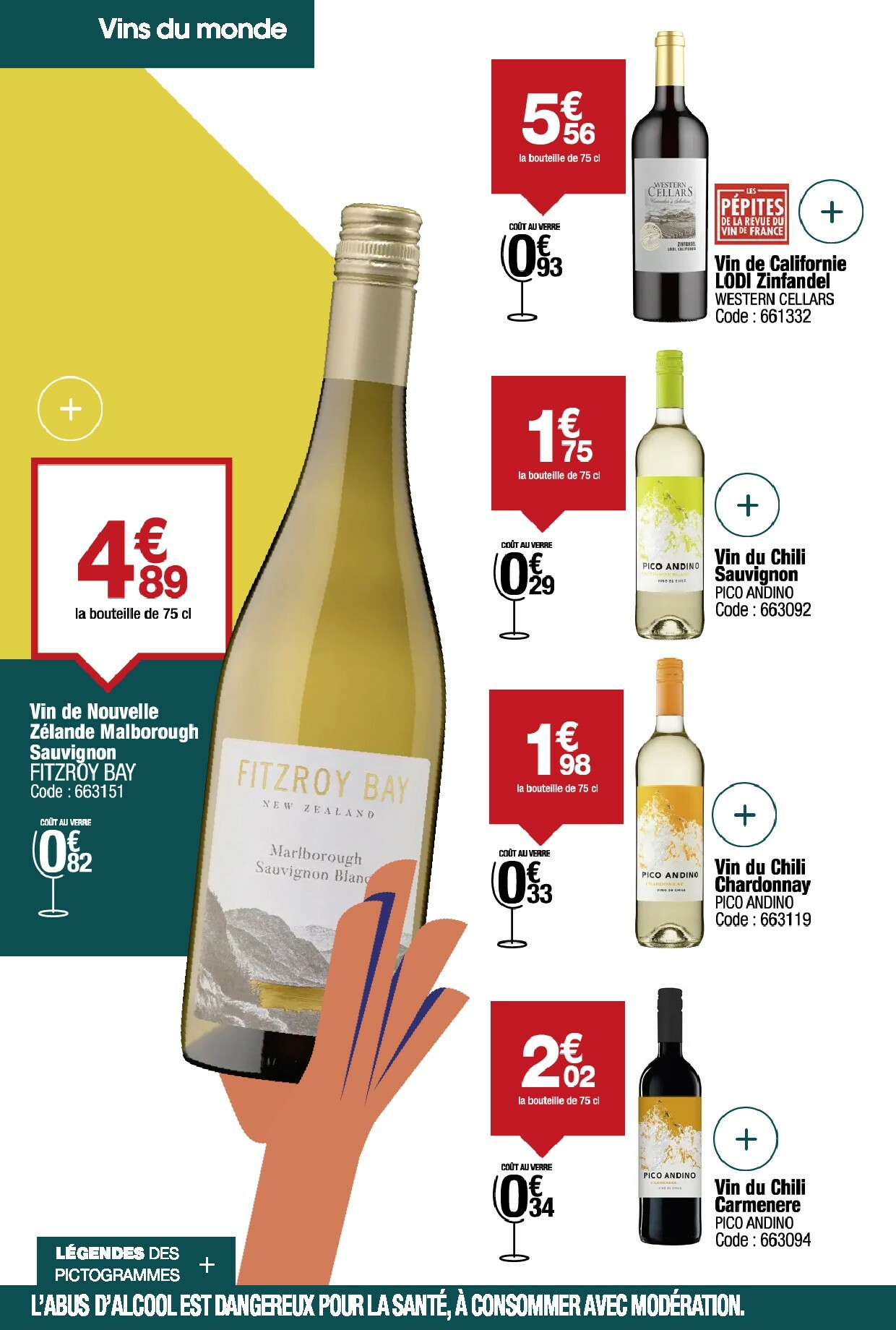 promocash - Catalogue Promocash - Sélection Vins valable du 11/09 au 11/10 - page: 58