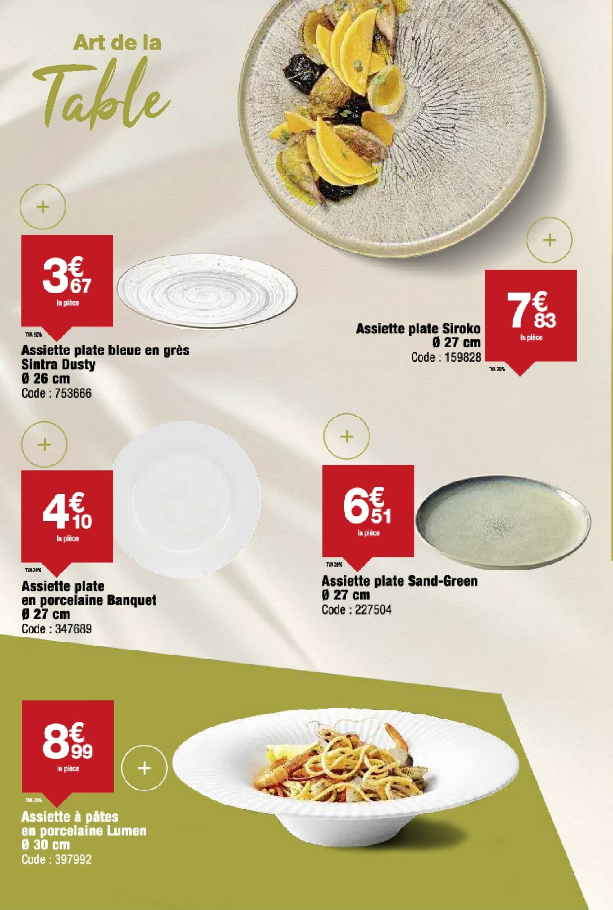 promocash - Catalogue Promocash - Art de la table valable du 02/10 au 01/11 - page: 6