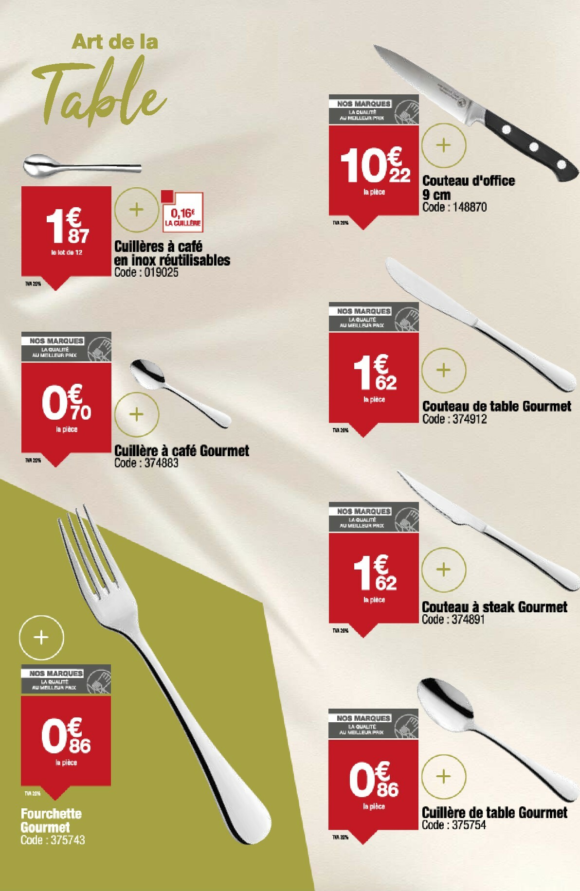 promocash - Catalogue Promocash - Art de la table valable du 02/10 au 01/11 - page: 8