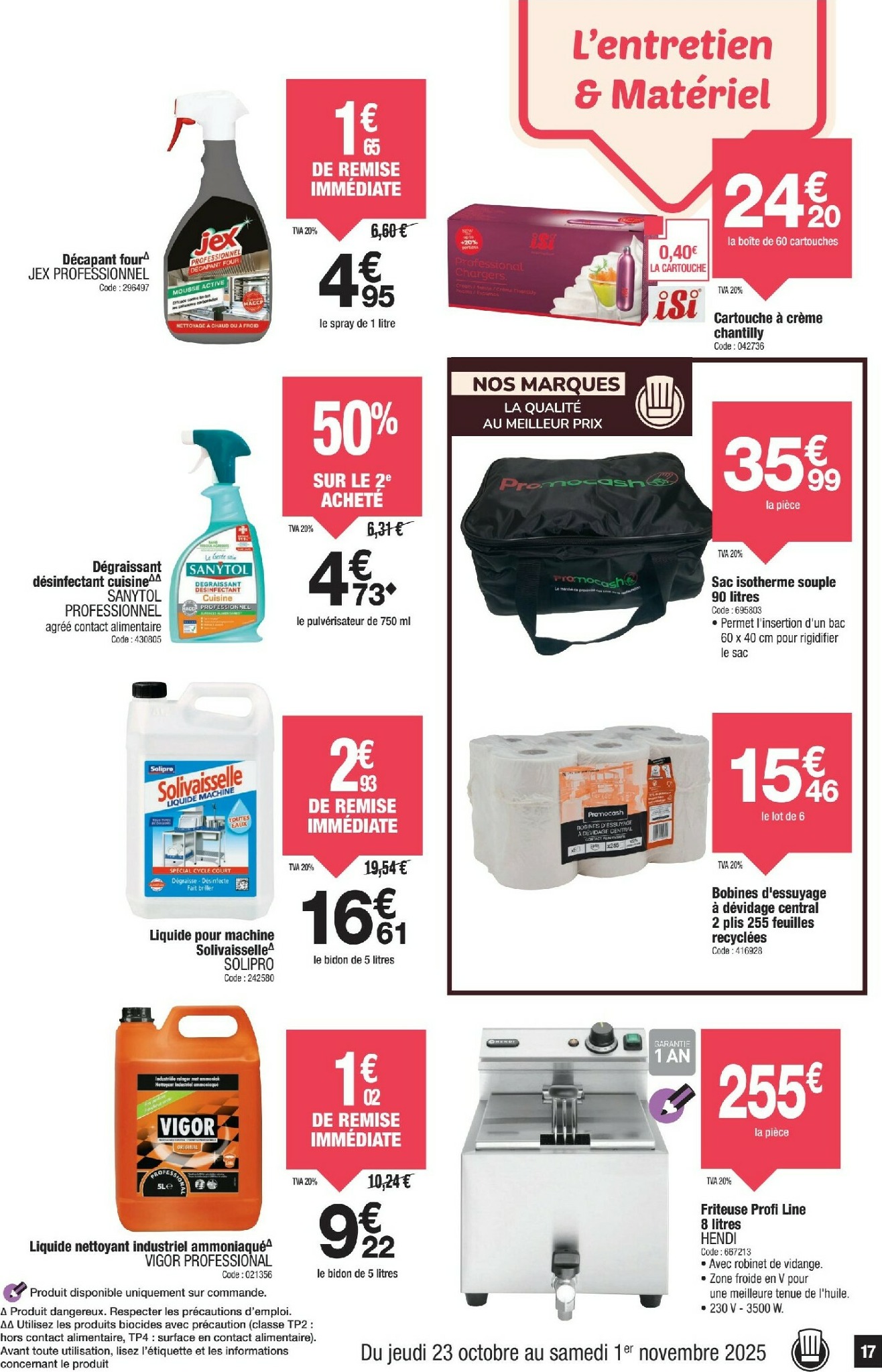 promocash - Catalogue Promocash valable du 23/10 au 01/11 - page: 17