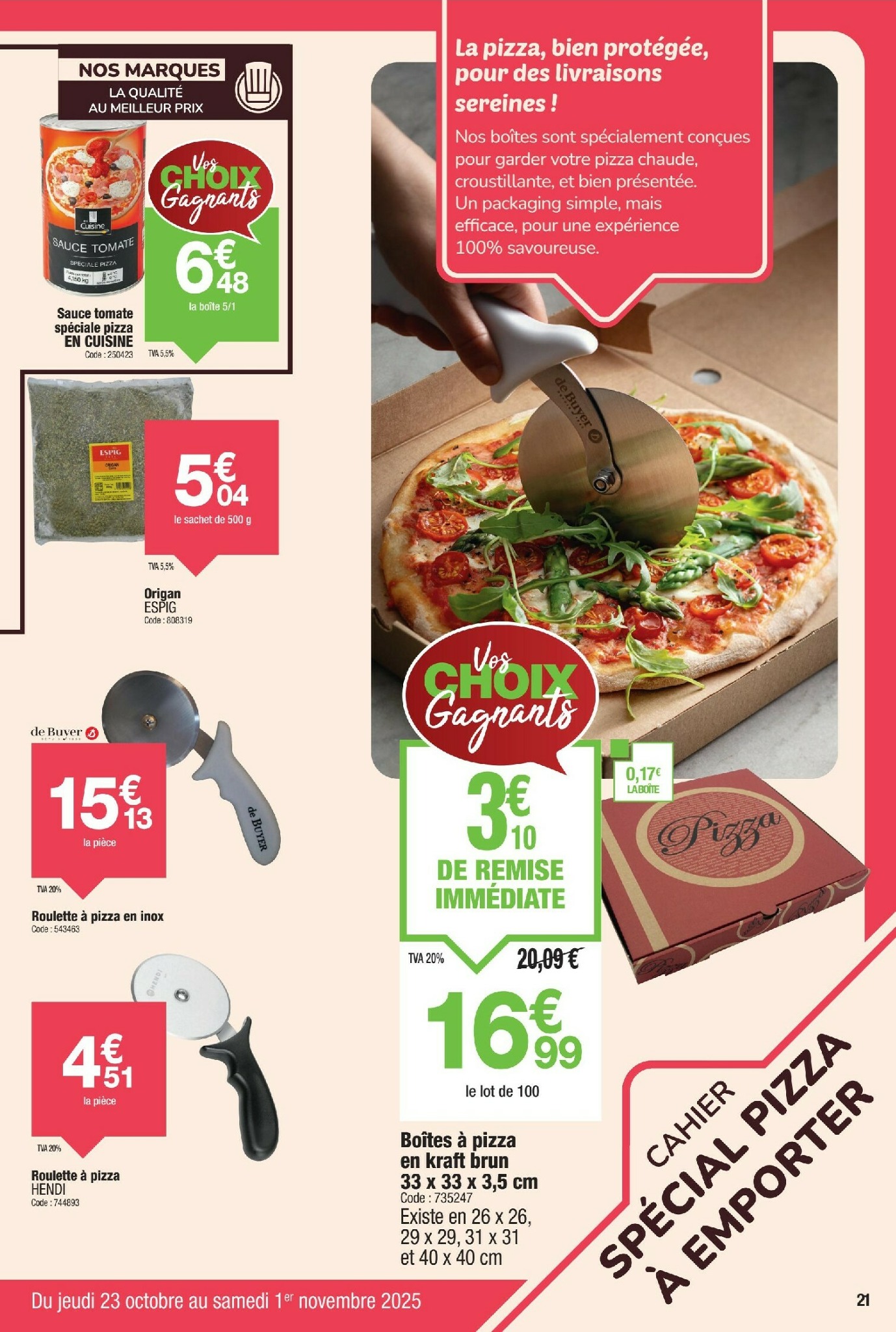 promocash - Catalogue Promocash valable du 23/10 au 01/11 - page: 21