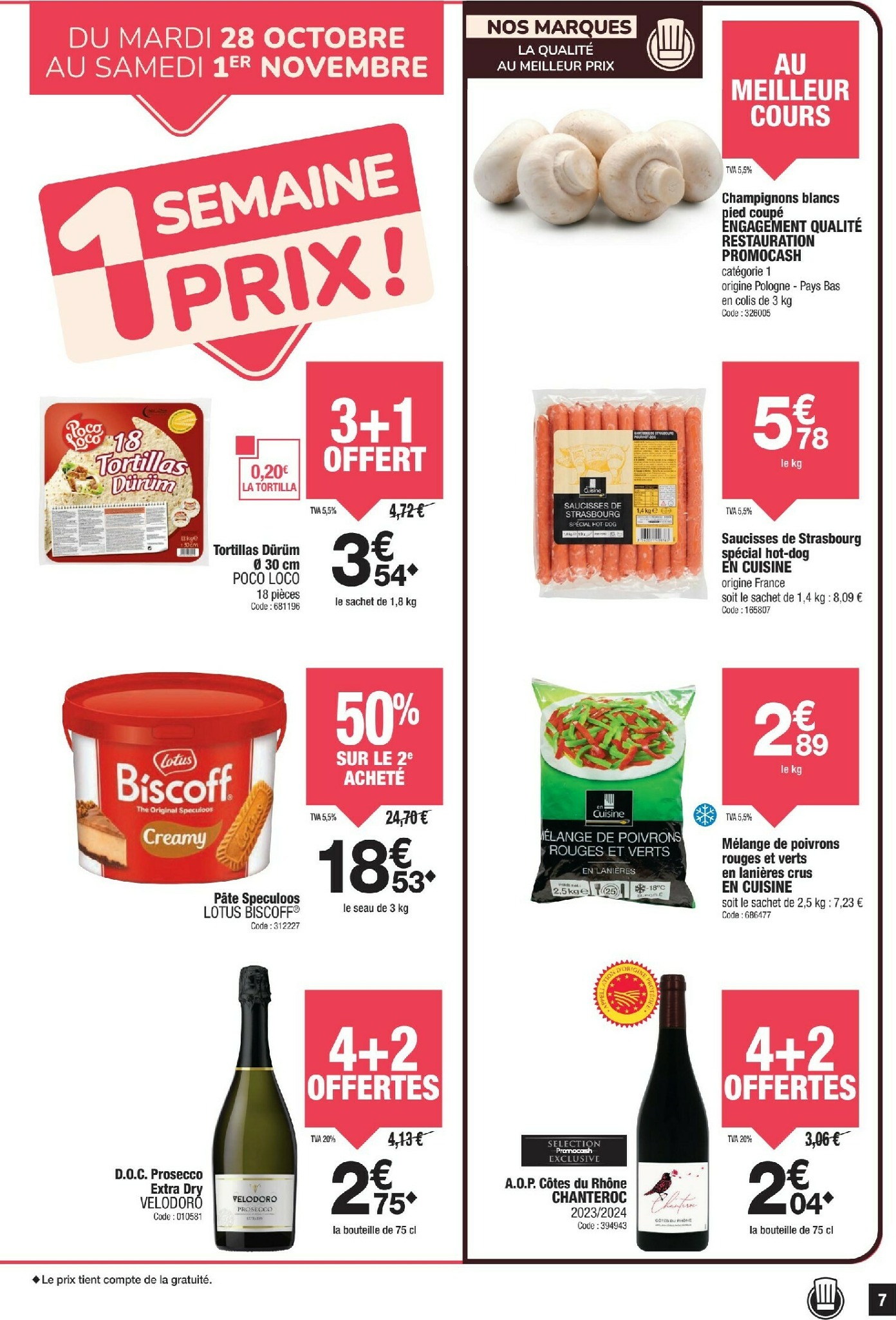 promocash - Catalogue Promocash valable du 23/10 au 01/11 - page: 7
