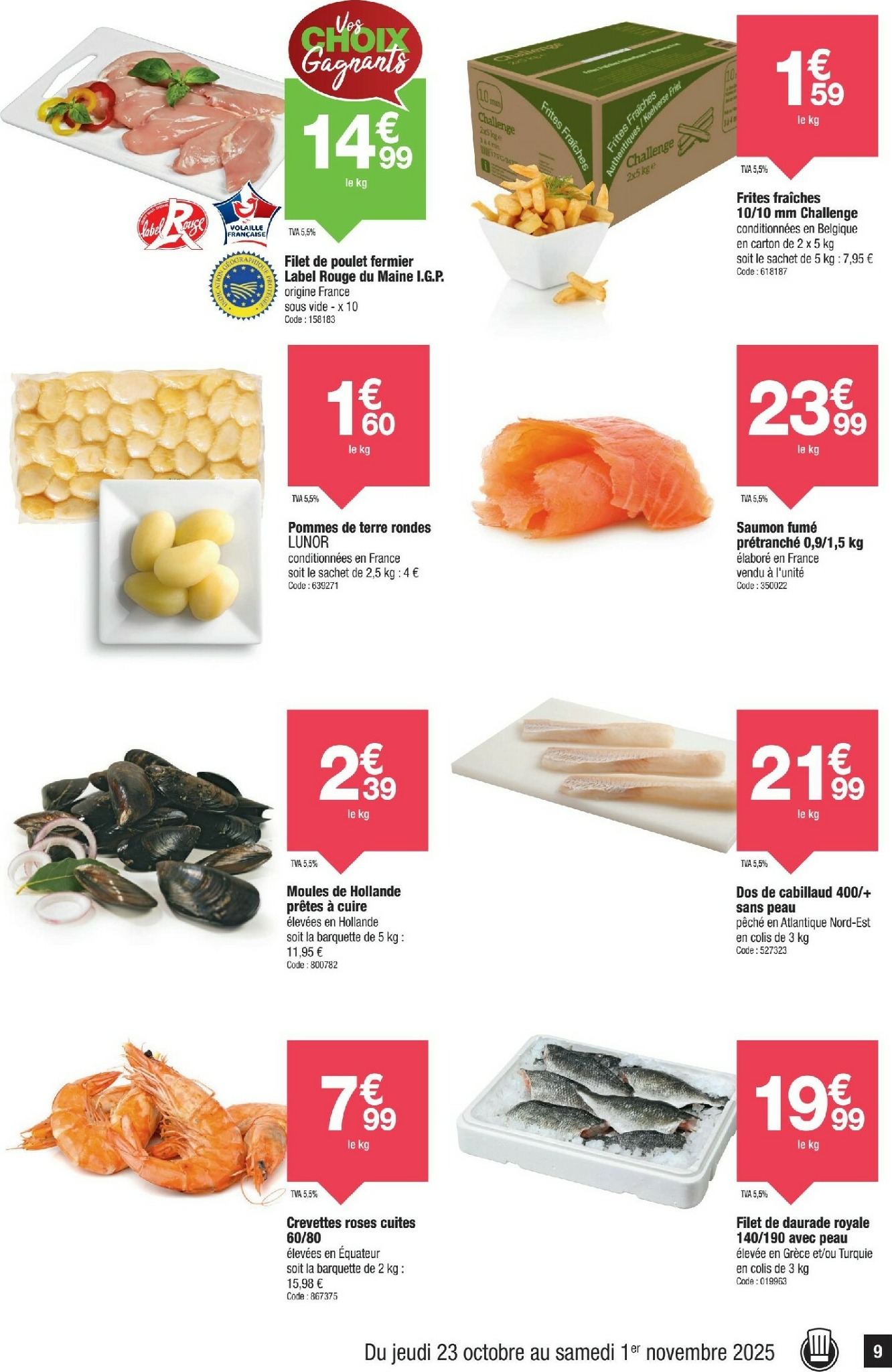 promocash - Catalogue Promocash valable du 23/10 au 01/11 - page: 9