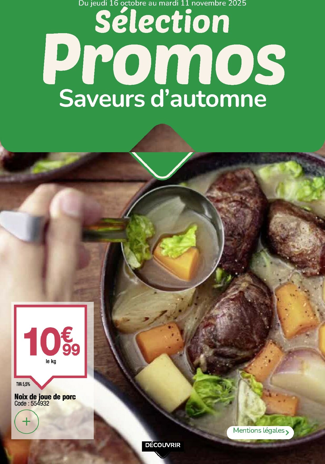 promocash - Catalogue Promocash - Sélection Promos valable du 16/10 au 11/11
