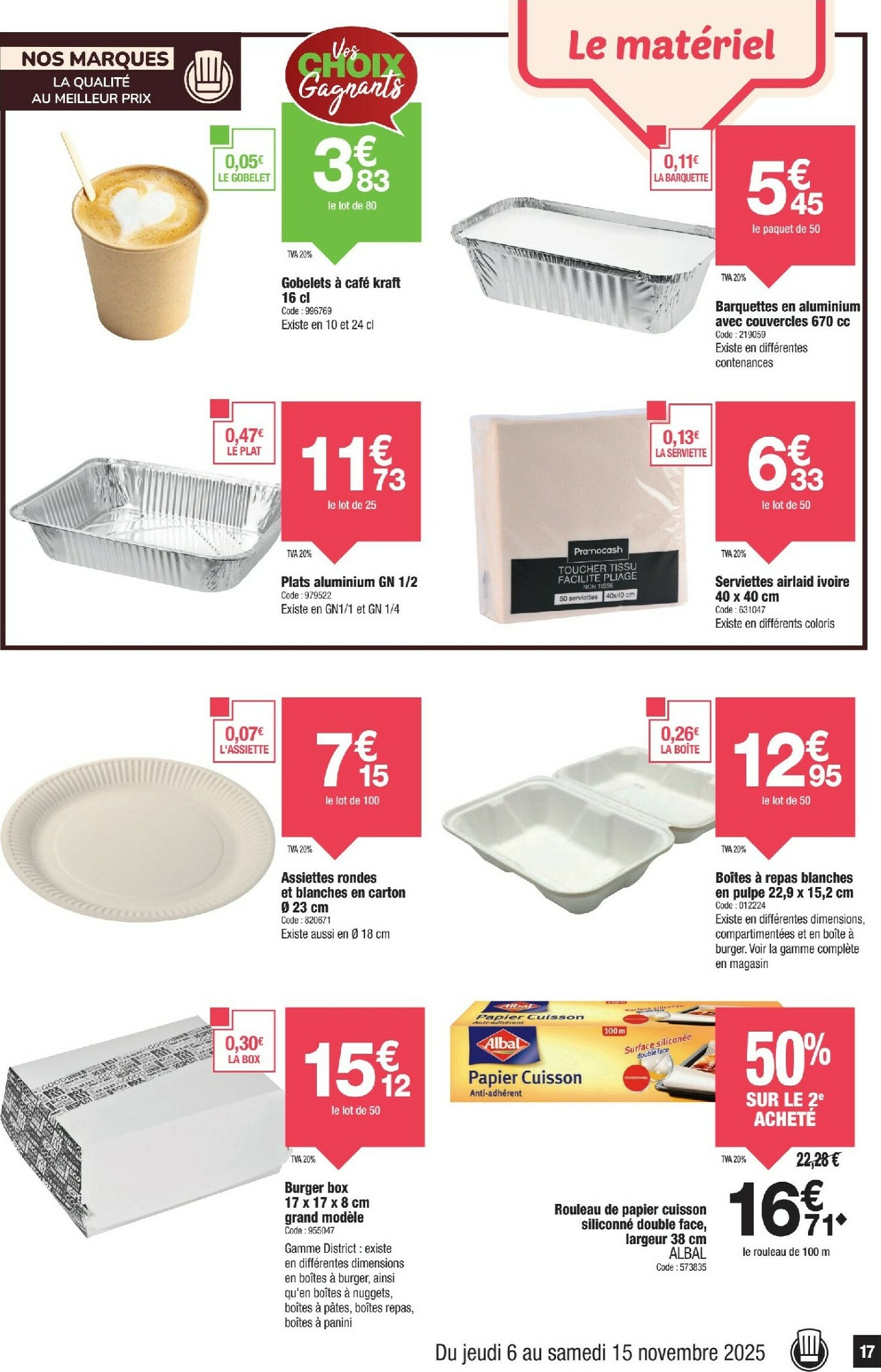 promocash - Catalogue Promocash valable du 06/11 au 15/11 - page: 17