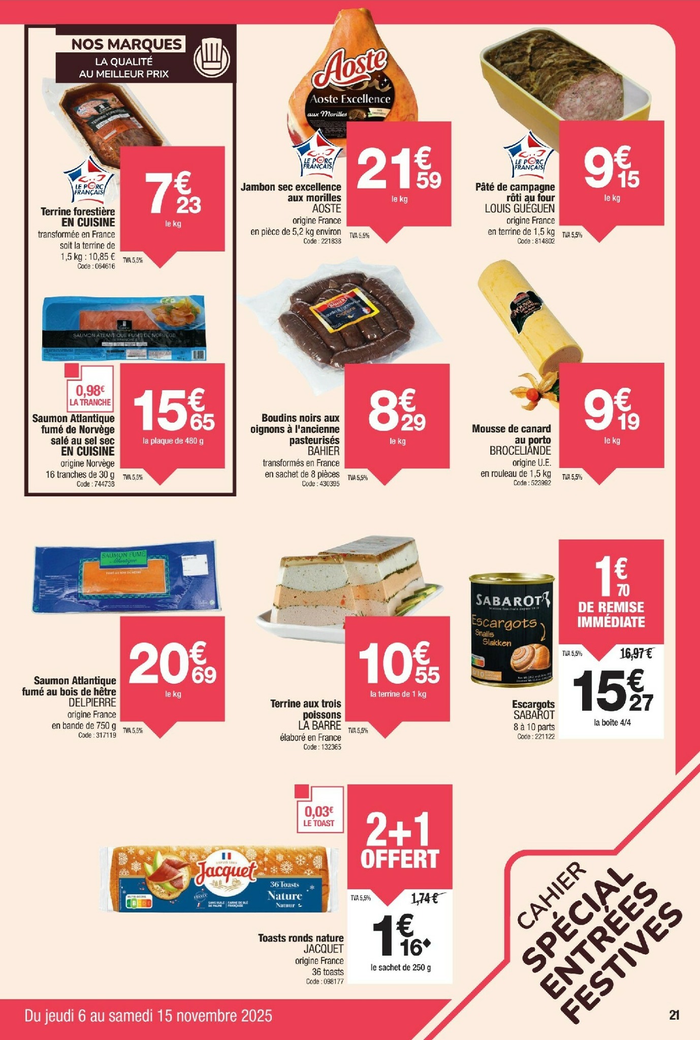 promocash - Catalogue Promocash valable du 06/11 au 15/11 - page: 21