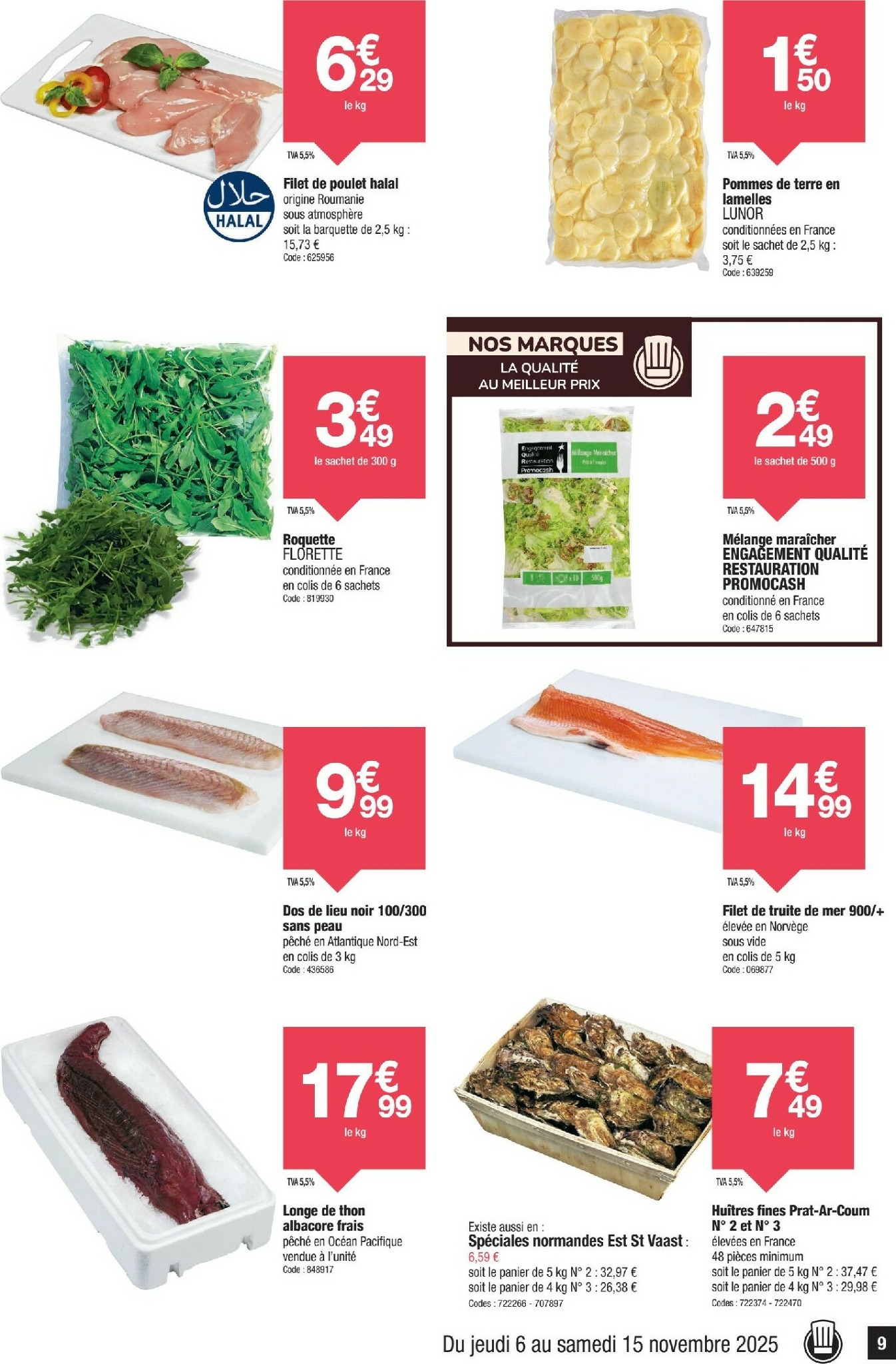 promocash - Catalogue Promocash valable du 06/11 au 15/11 - page: 9