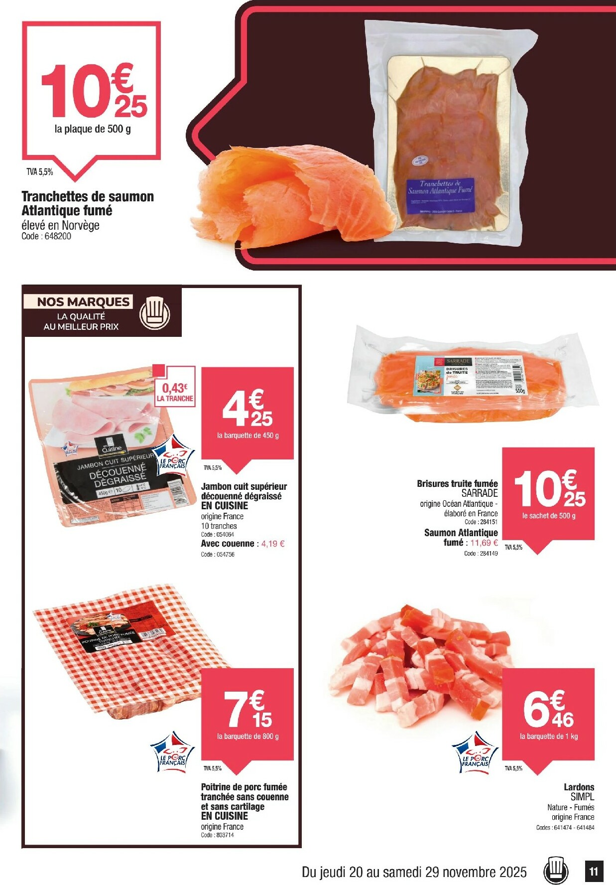 promocash - Catalogue Promocash valable du 20/11 au 29/11 - page: 11