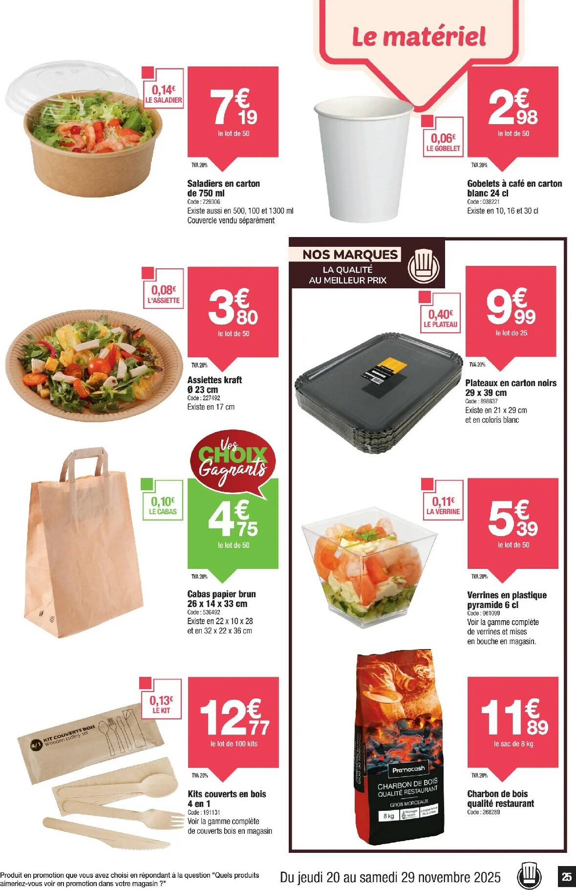promocash - Catalogue Promocash valable du 20/11 au 29/11 - page: 25