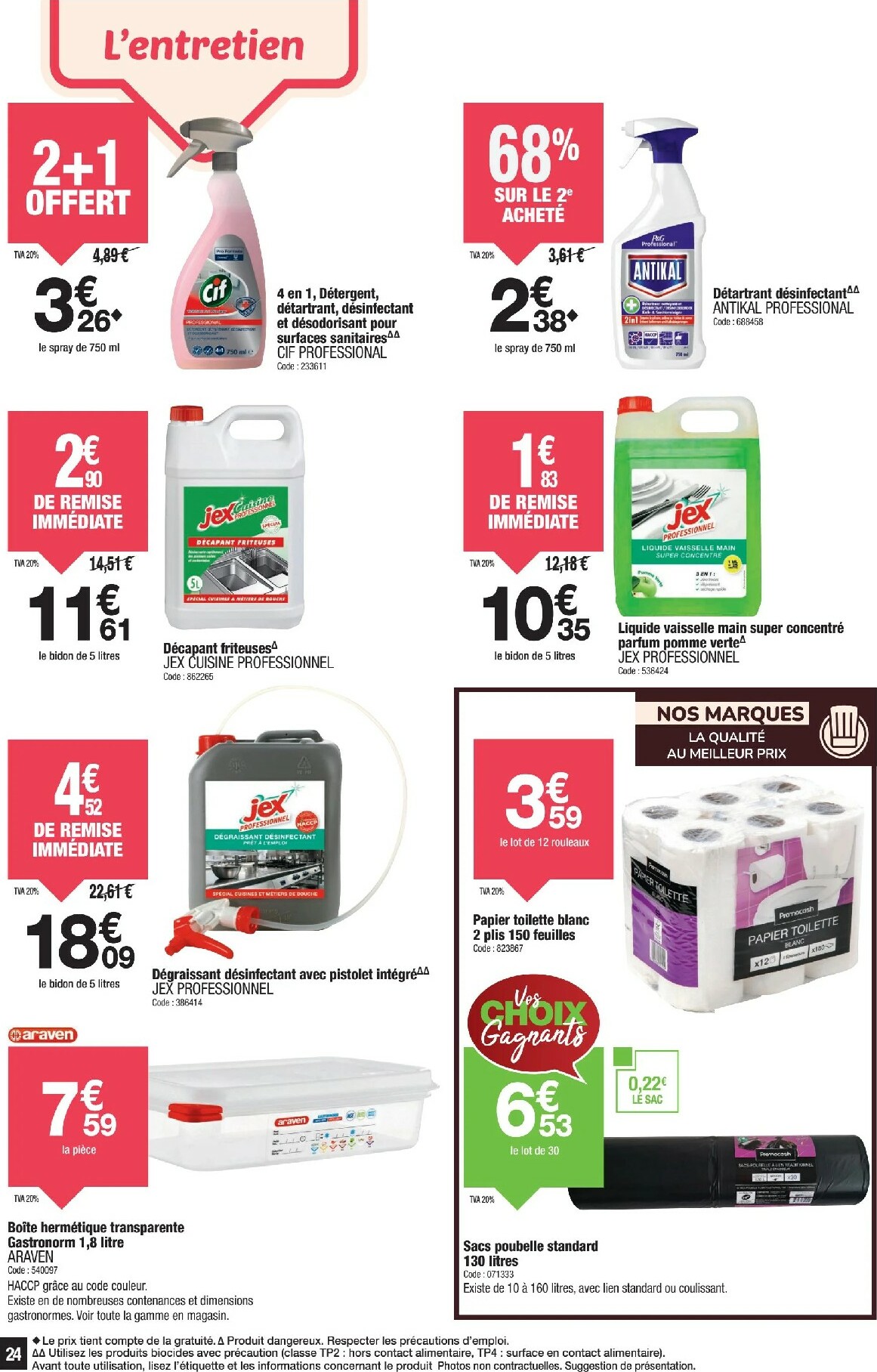 promocash - Catalogue Promocash valable du 20/11 au 29/11 - page: 24