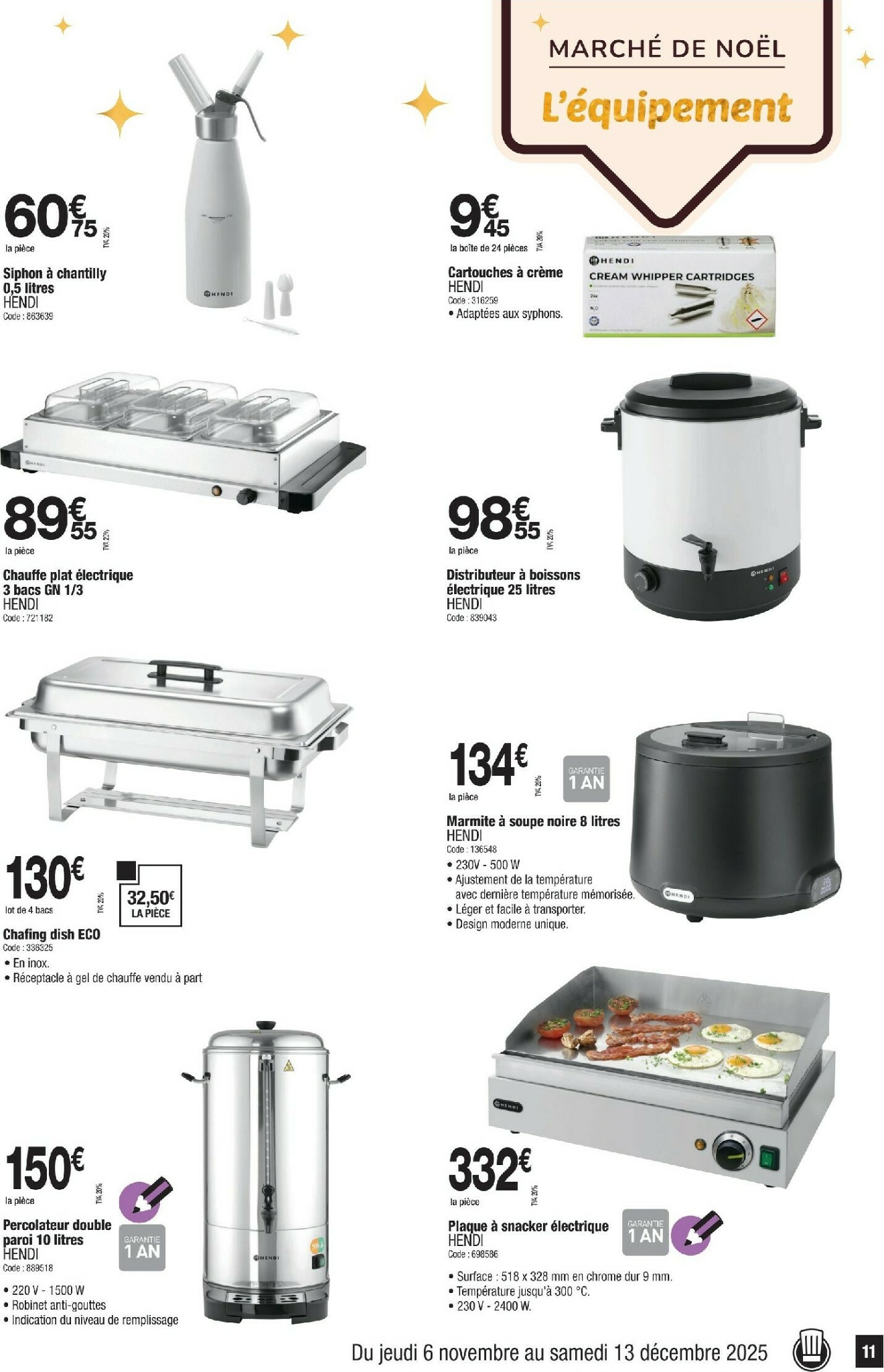 promocash - Catalogue Promocash - Noël valable du 06/11 au 13/12 - page: 11