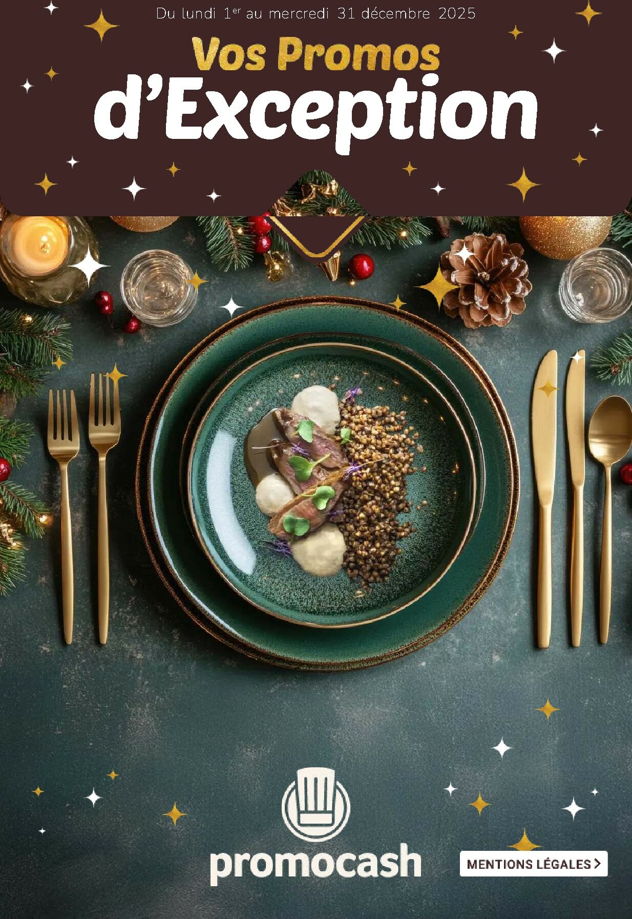promocash - Catalogue Promocash - Vos Promos valable du 01/12 au 31/12 - page: 1