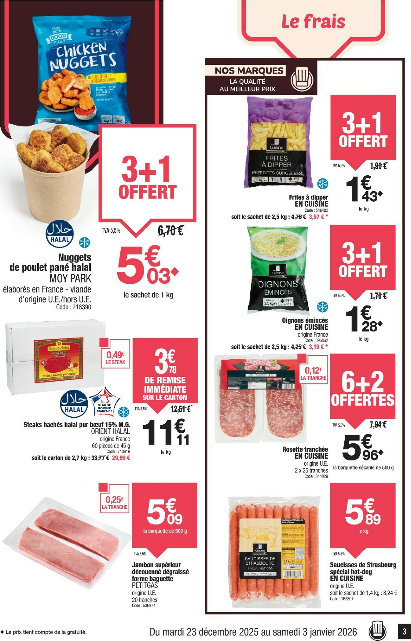 promocash - Catalogue Promocash valable du 23/12 au 03/01 - page: 3
